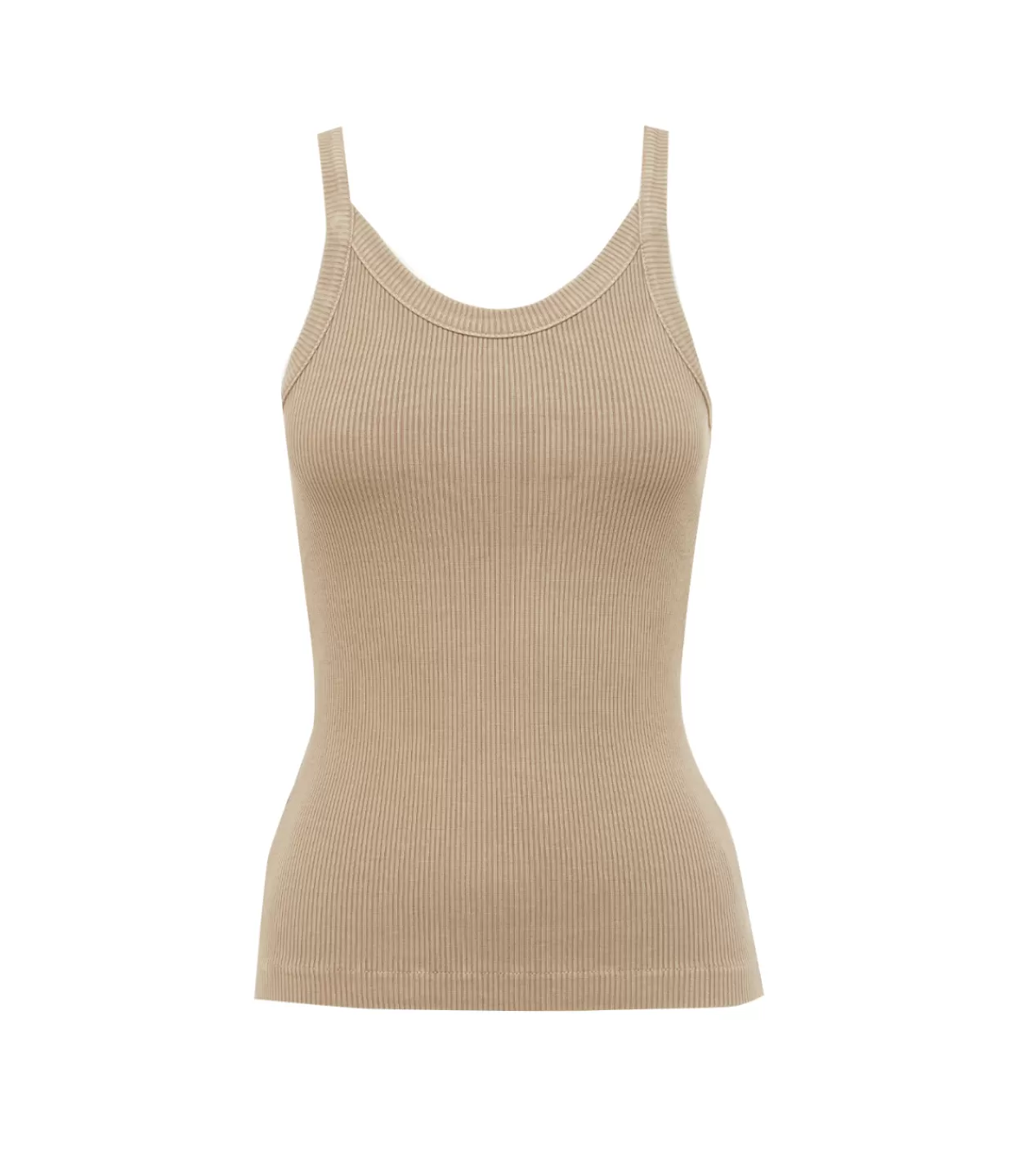 Online Katia Scoop Neck Tank In Sandatlas T-Shirts & Tanks