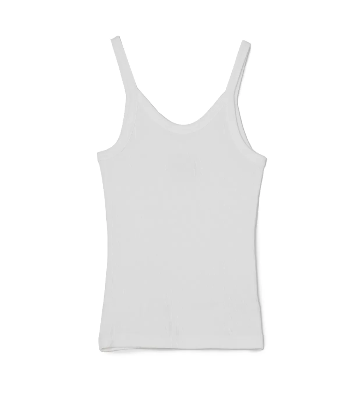 Cheap Katia Scoop Neck Tank In White T-Shirts & Tanks