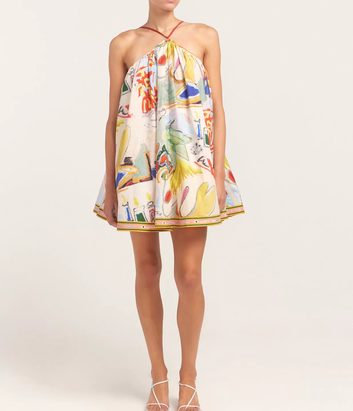 Store La Charrasca Mini Dress In Multi Dresses