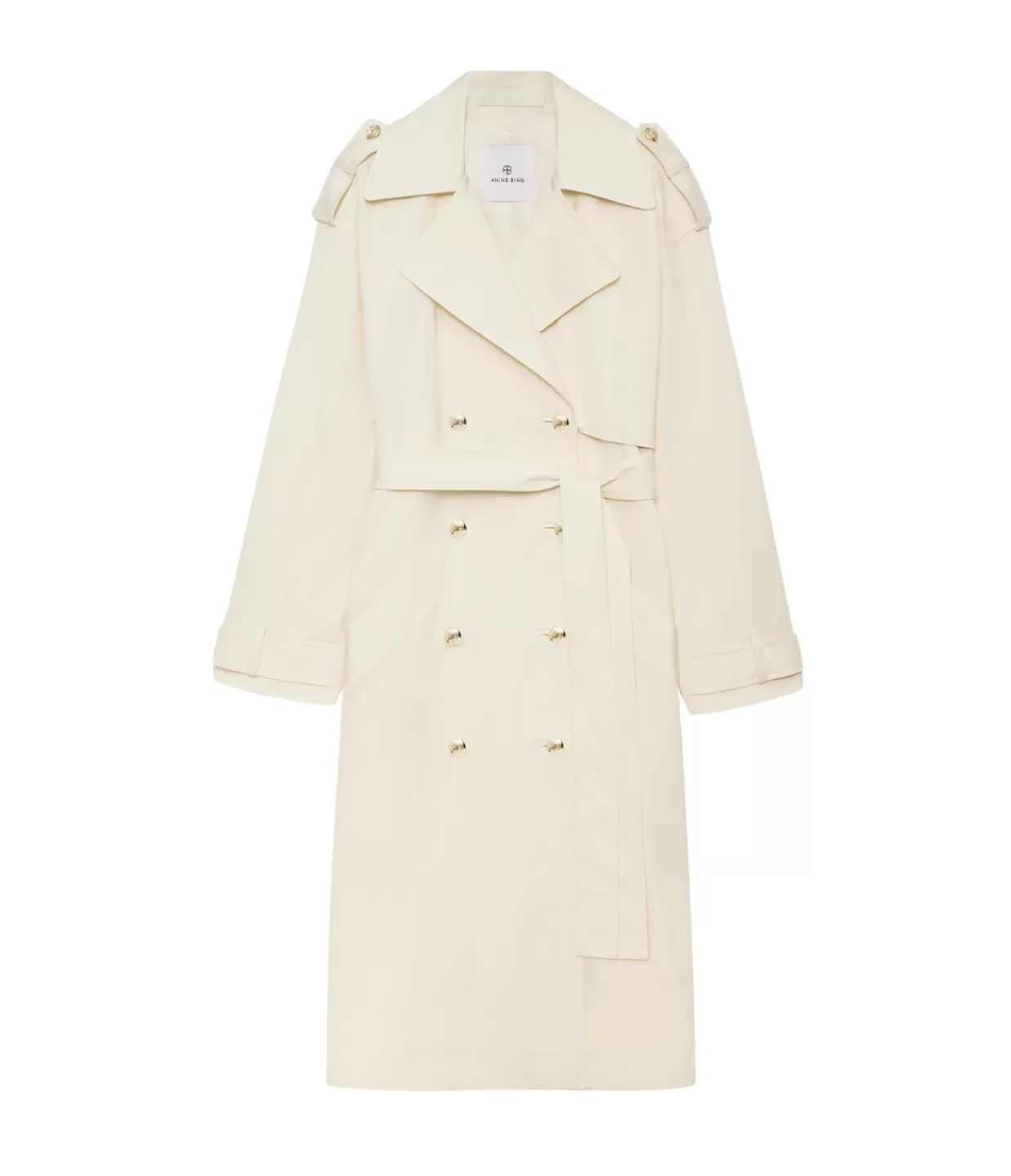 Discount Layton Trench In Cream Jackets & Outerwear