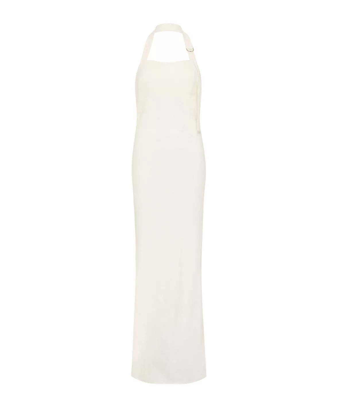 Sale Linen Bias Maxi Dress In Ivory Dresses