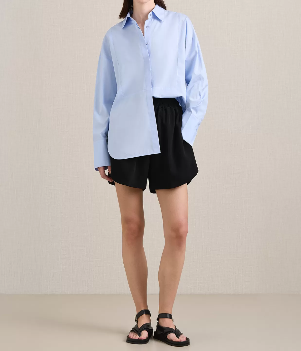 Discount Linter Shirt In Sky Tops