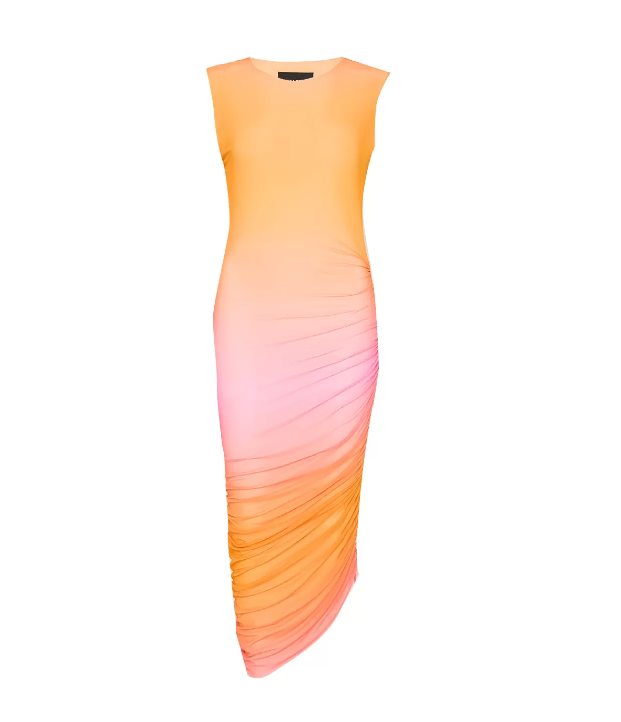 New Long Heatwave Mesh Dress In Fianchetto Dresses