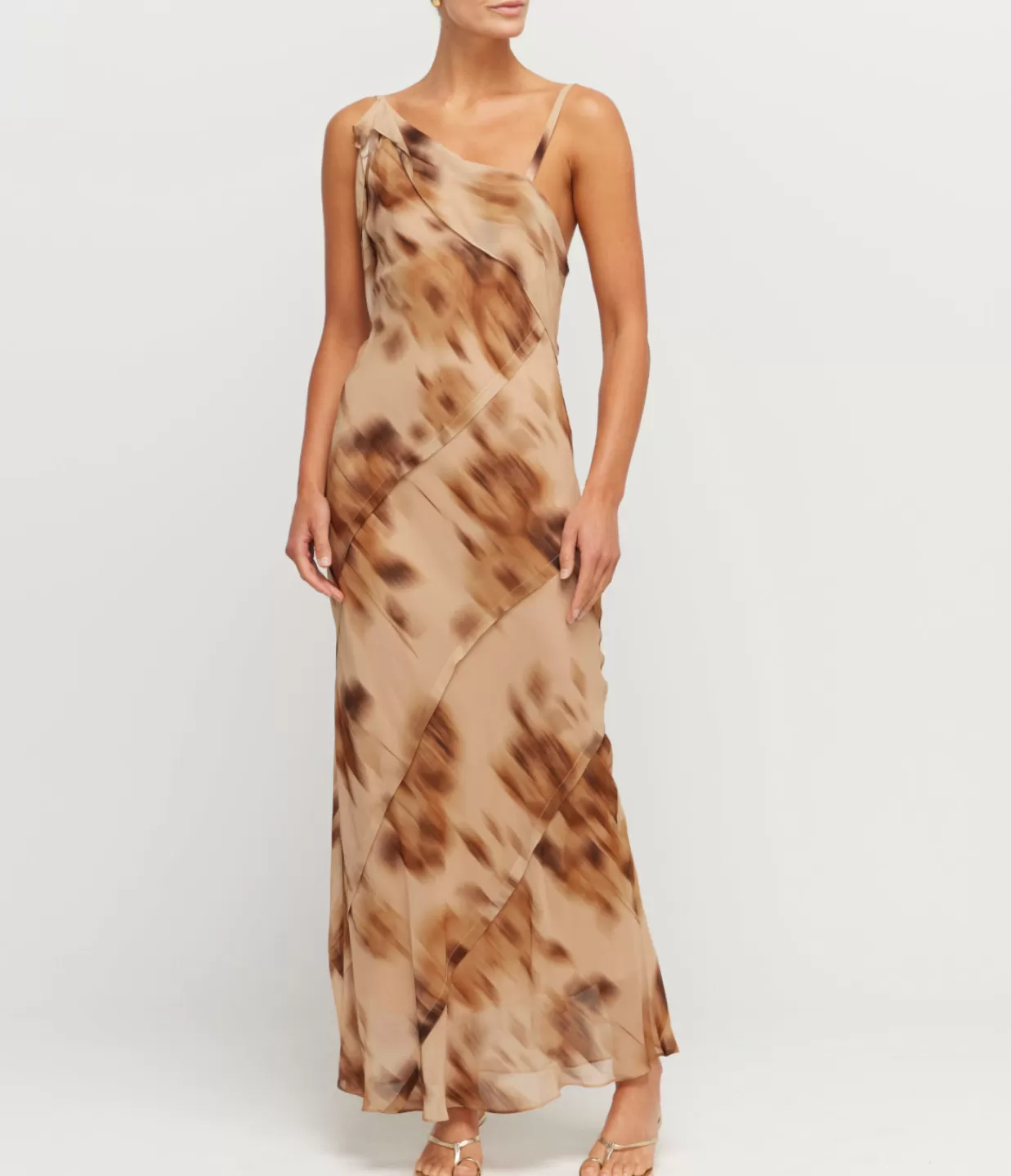 Online Lori Slip Dress In Hazelnut Dresses