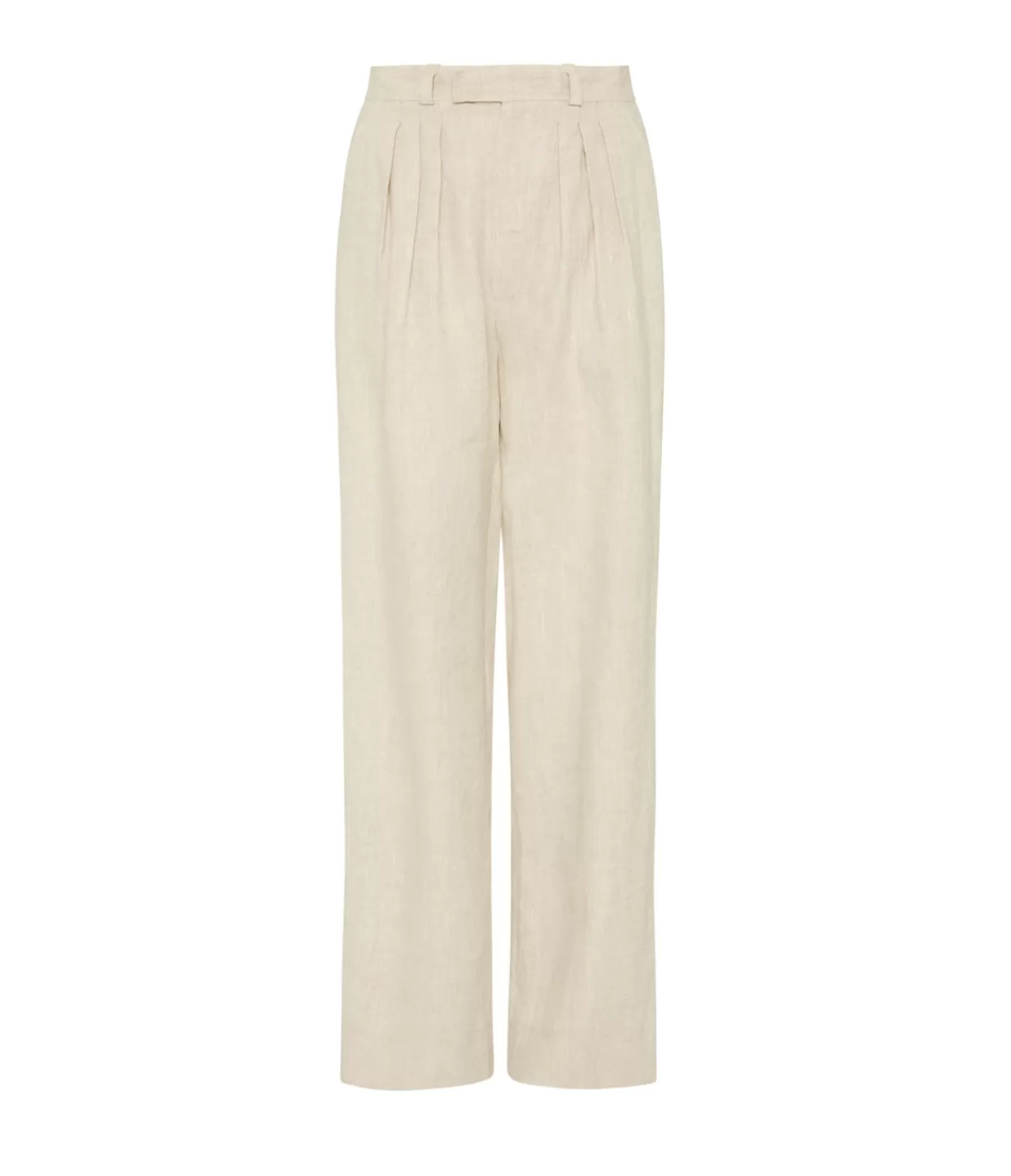 Fashion Louis Linen Trouser In Natural Pants