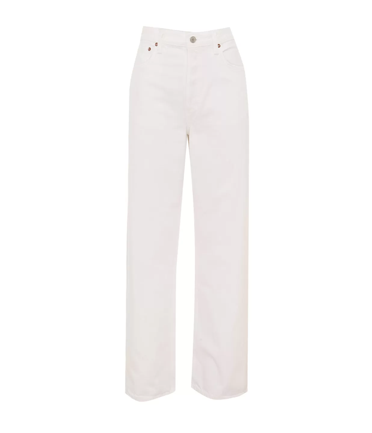 Best Sale Low Slung Baggy Jean In Milkshake Denim