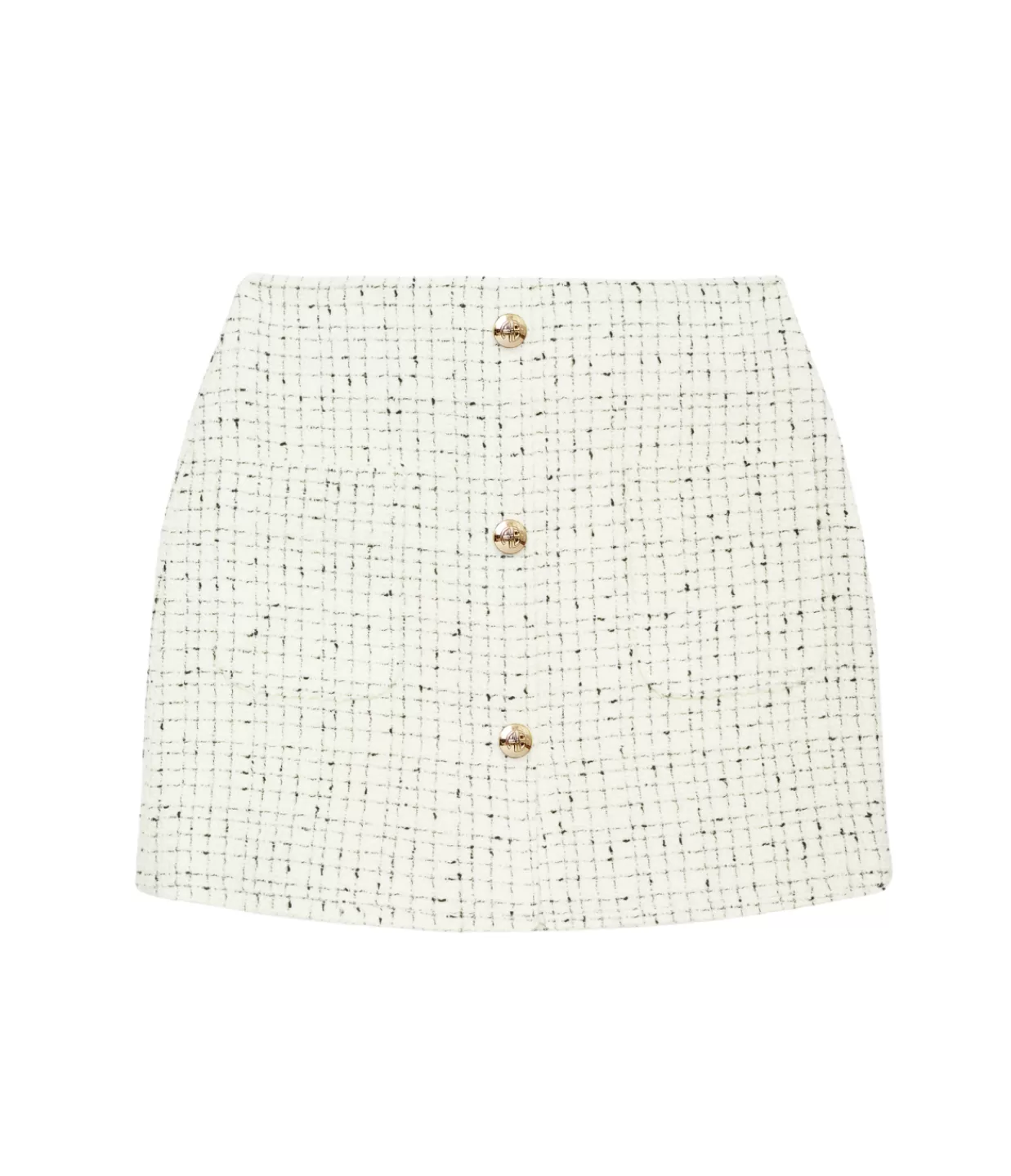 Cheap Mateo Skirt In Cream Tweed Skirts