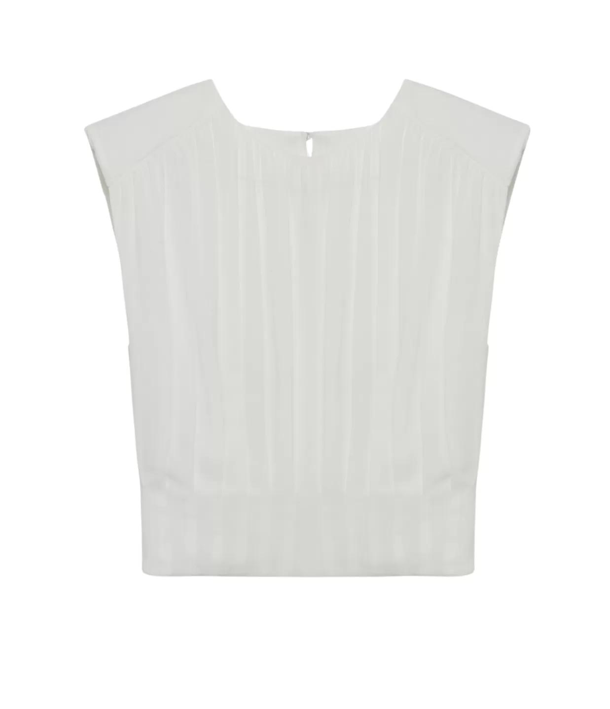 Best Matilda Crop Top In Ivory Tops