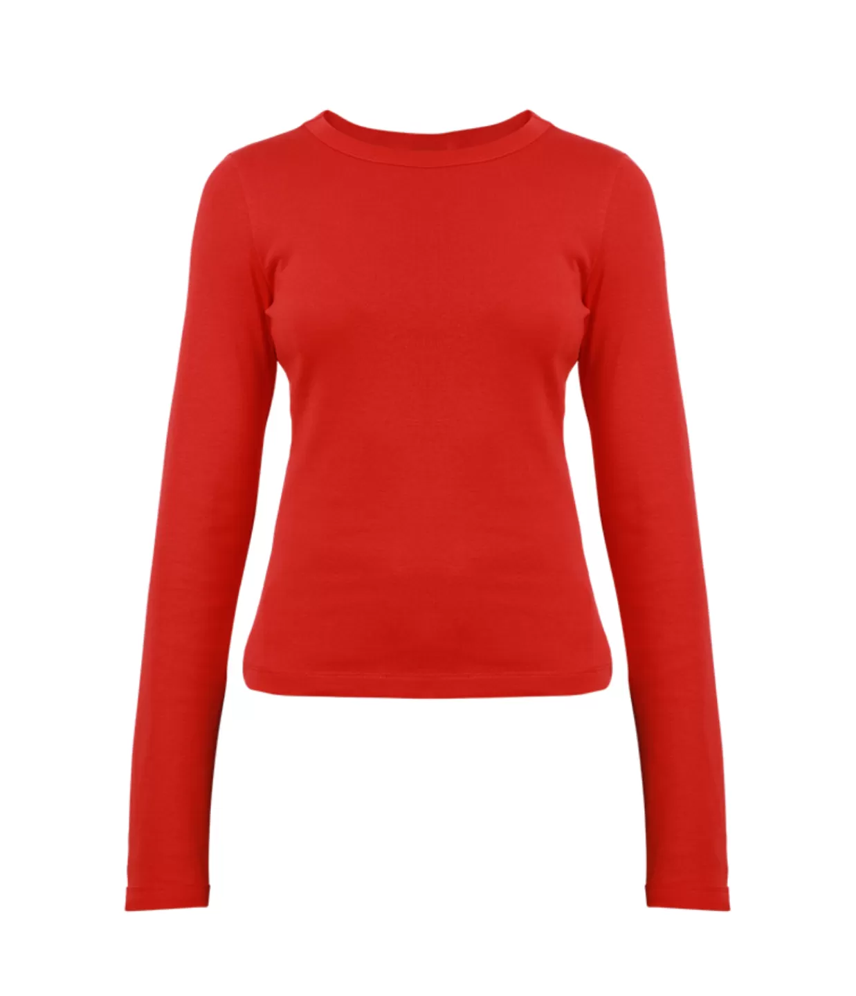 Clearance Max Fitted Long Sleeve Tee In Audrey T-Shirts & Tanks