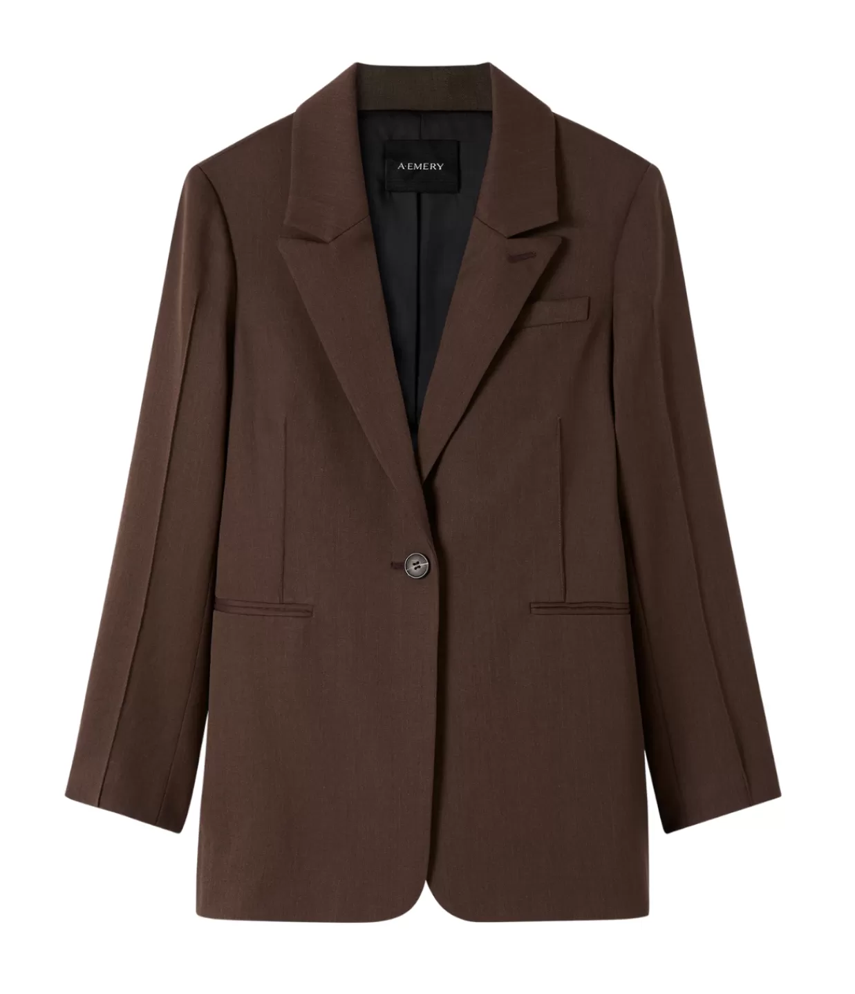 Discount Maya Blazer In Chocolate Jackets & Outerwear