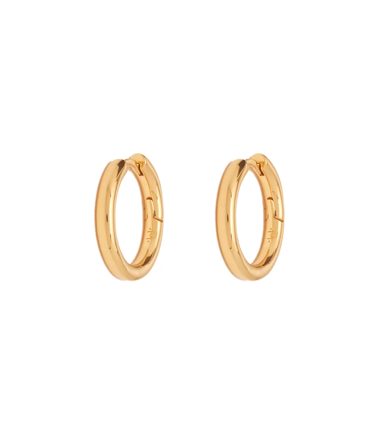 Store Medium Tunnel Hoop In Gold Jewellery | Earrings