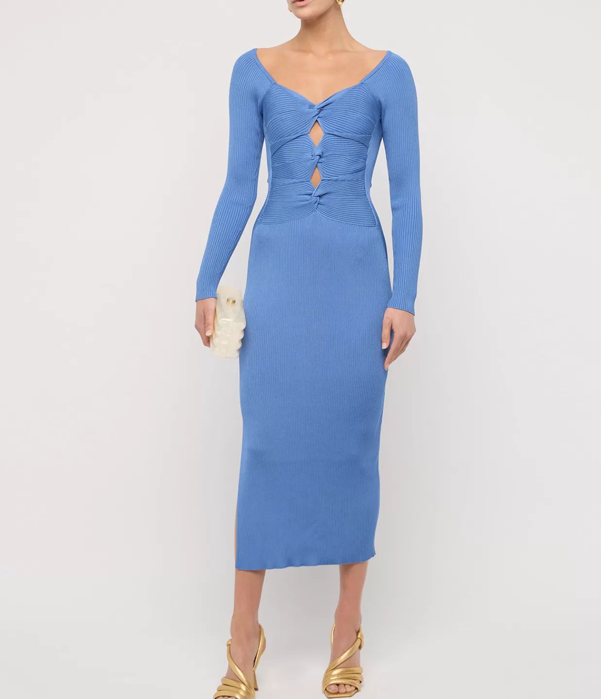 Clearance Melissa Knit Dress In Glacier Dresses