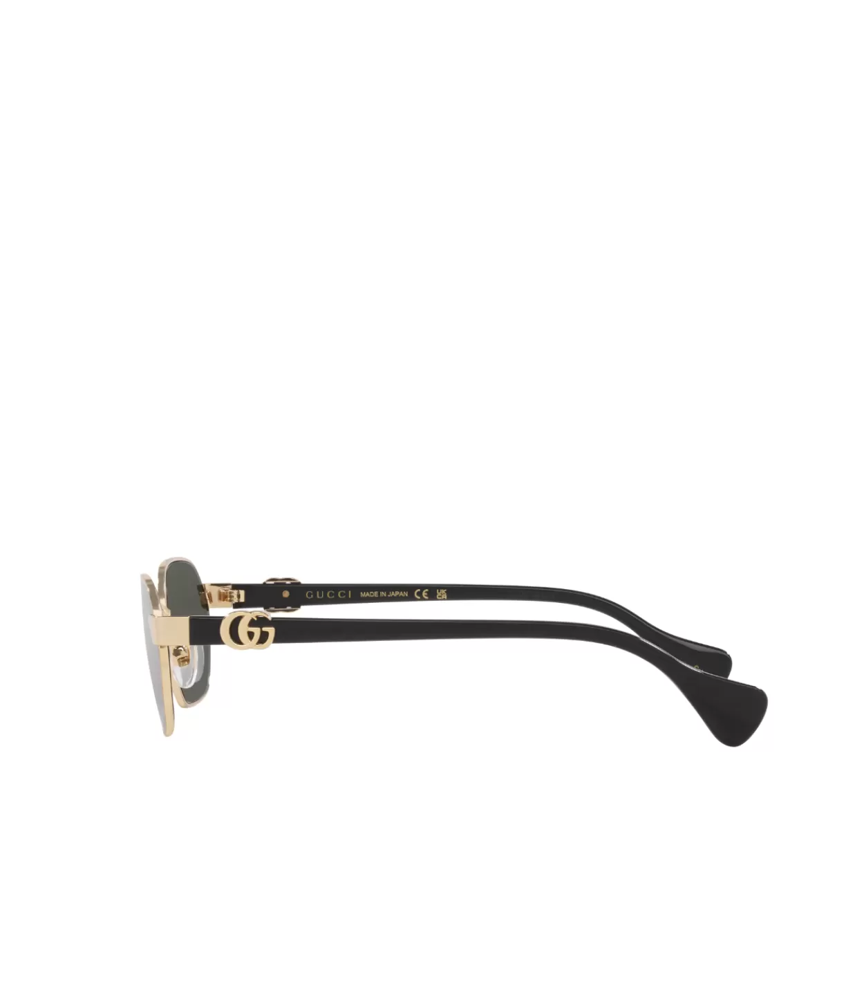 Outlet Mini Running Oval Shaped Sunglasses In Gold Sunglasses