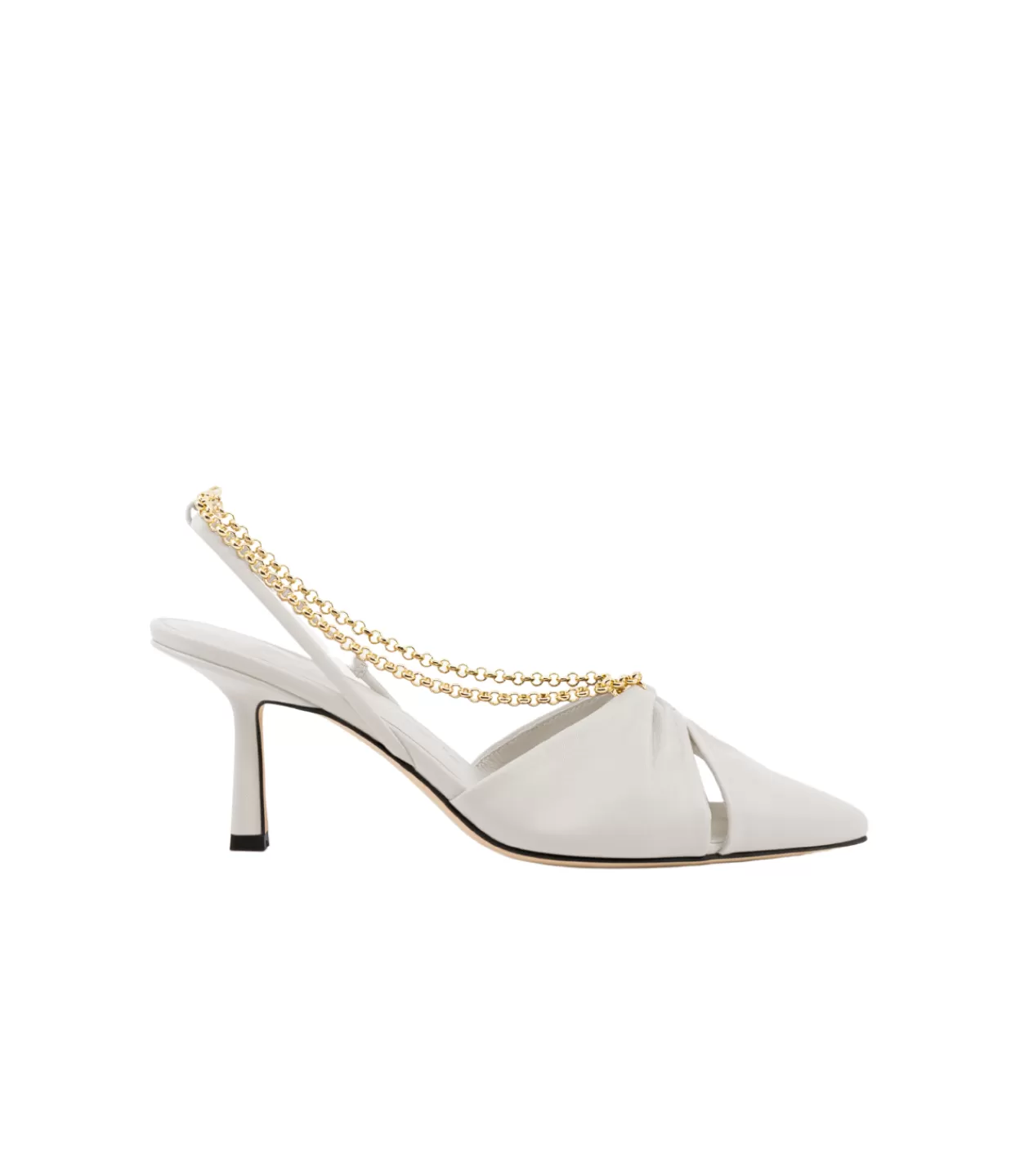 Shop Moliere Pointed Heel In Stone Heels & Pumps