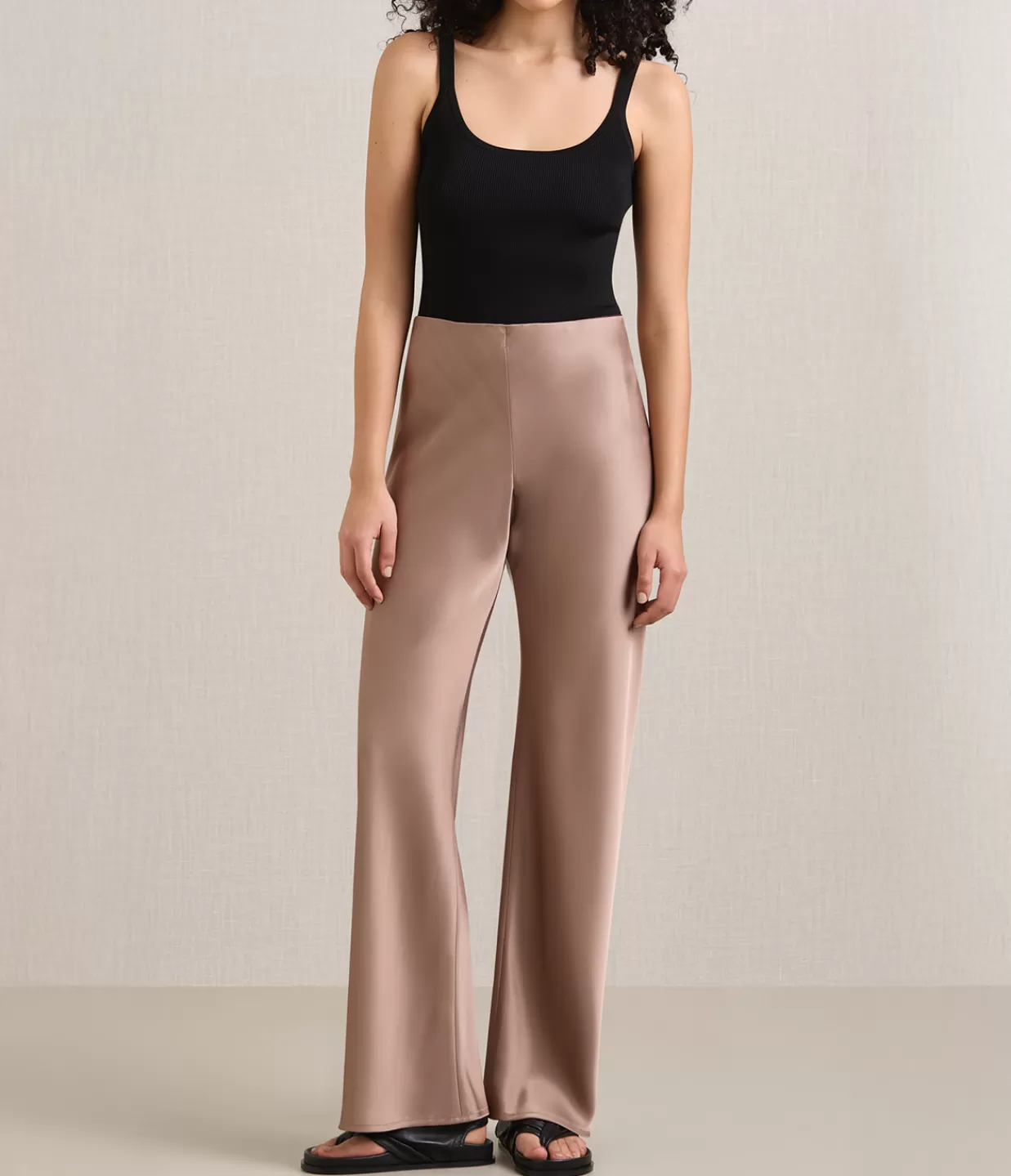 Fashion Myrna Pant In Mocha Pants