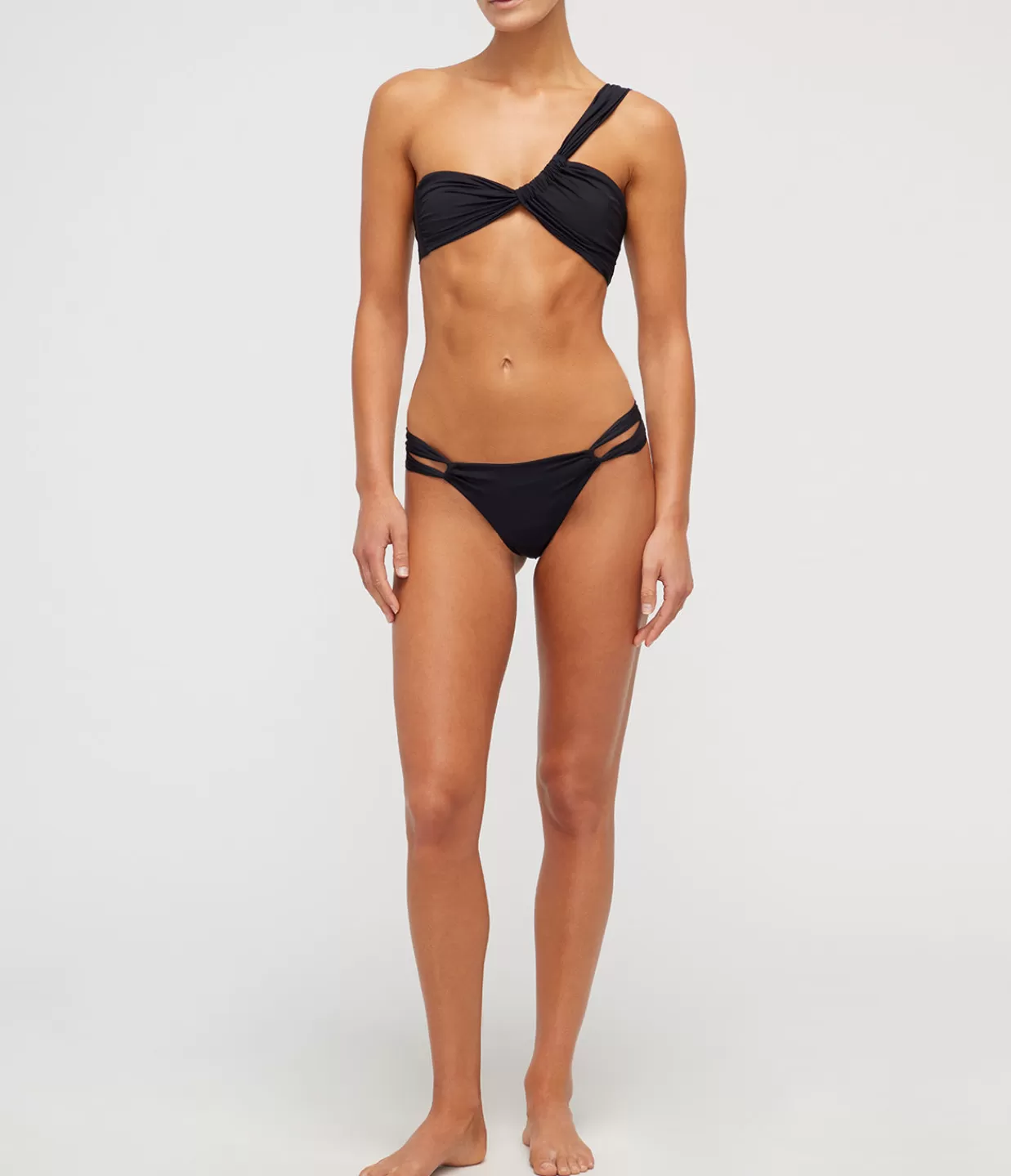 Store Narcissus Bikini Bottom In Black Swim & Resortwear