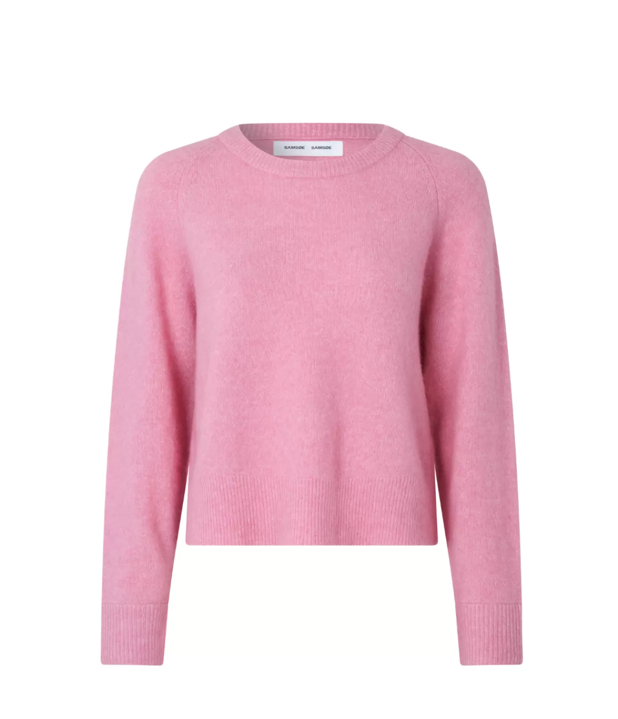 Fashion Nor O Short Knit In Orchid Smoke Knitwear