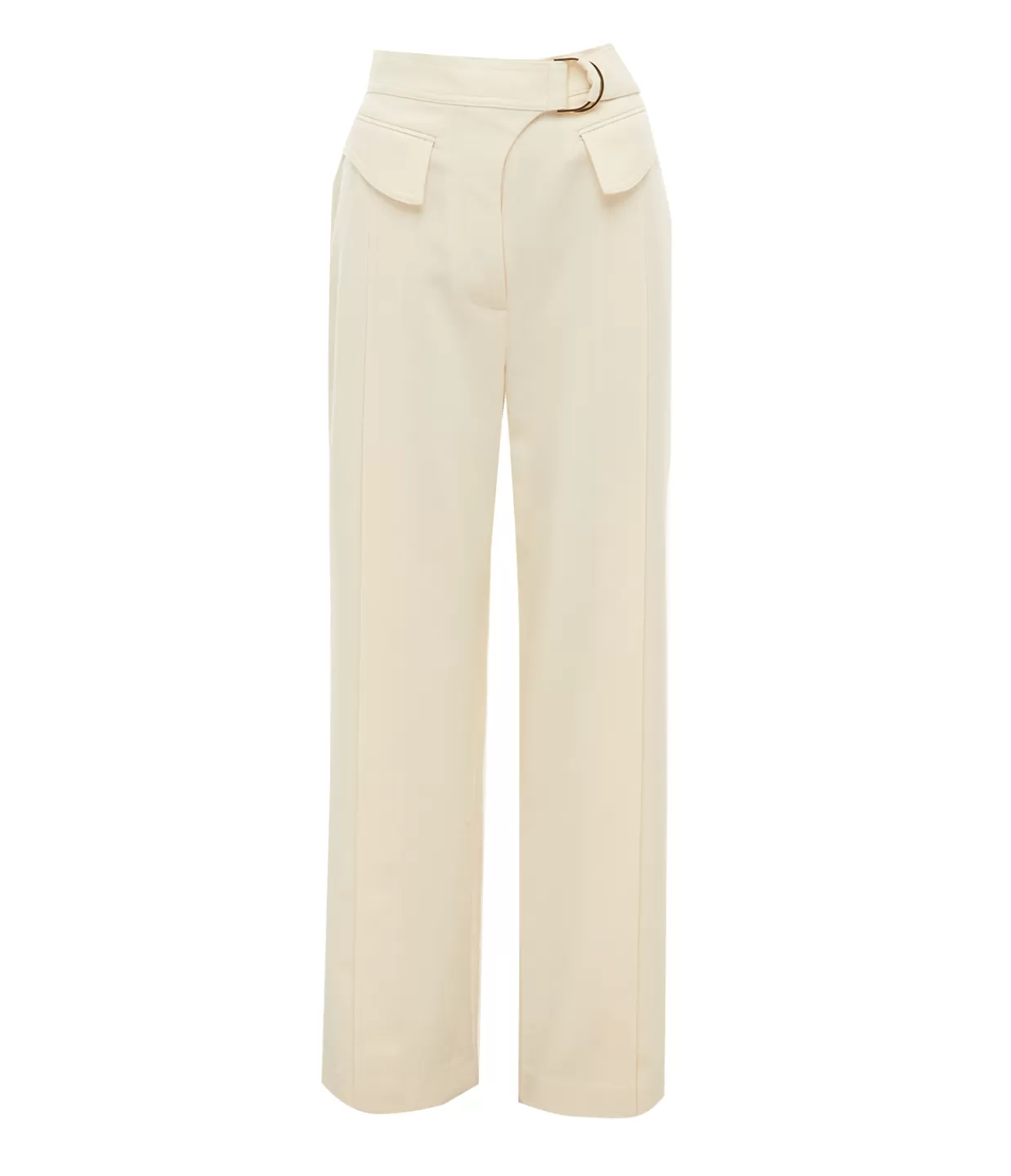 Best Sale Oatley Belted Pant In Vanilla Pants