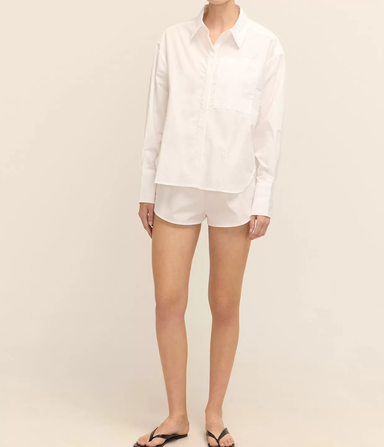 Online Palma Shirt In Crisp White Tops