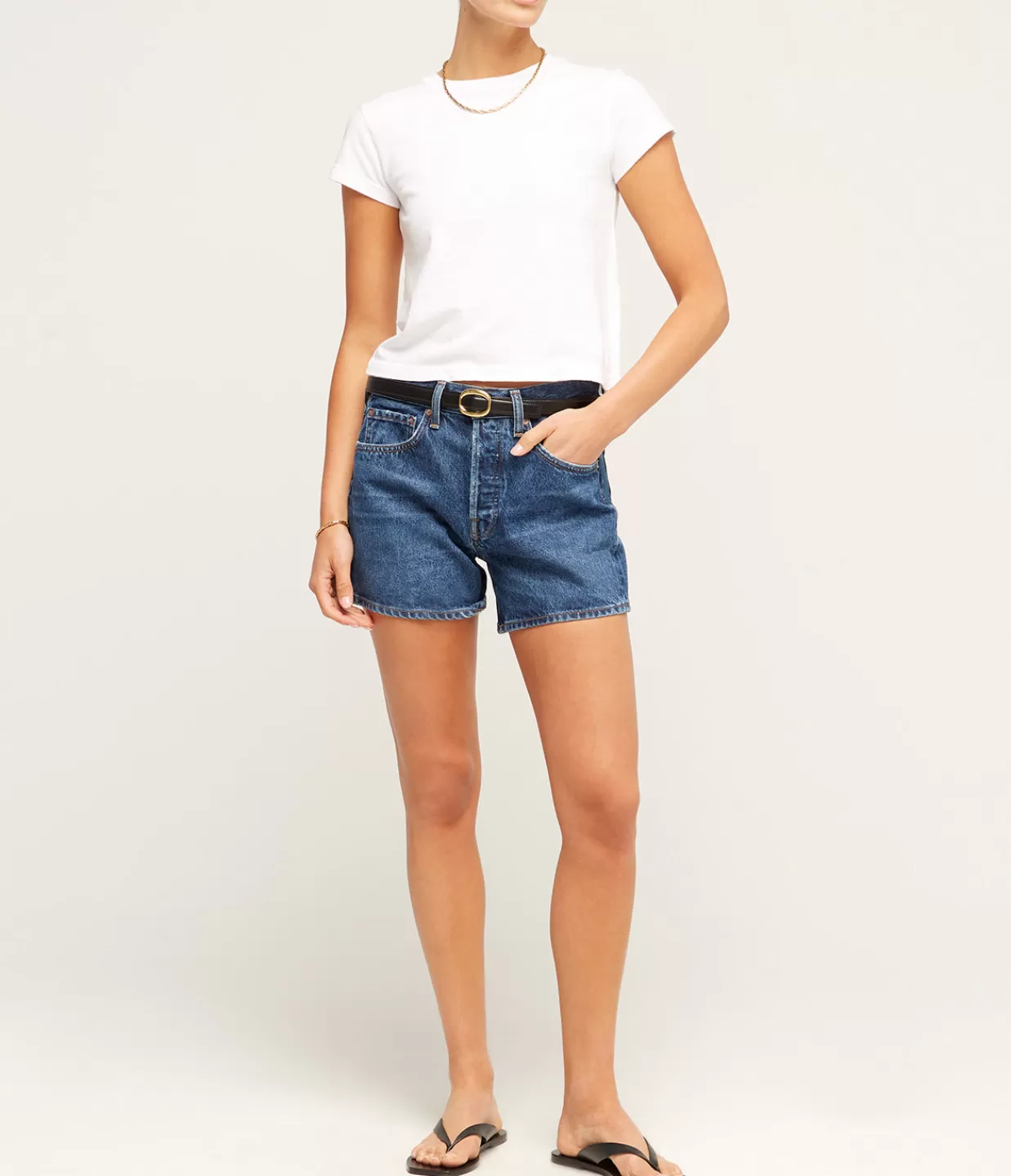 Discount Parker Long Short In Enamour Denim | Shorts