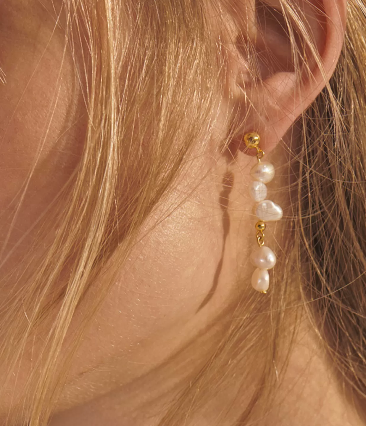 Hot Pearly Drop Earring Long Jewellery | Earrings