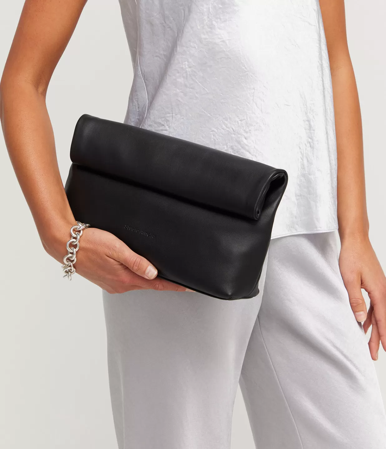 Hot Pillow Clutch In Black Bags