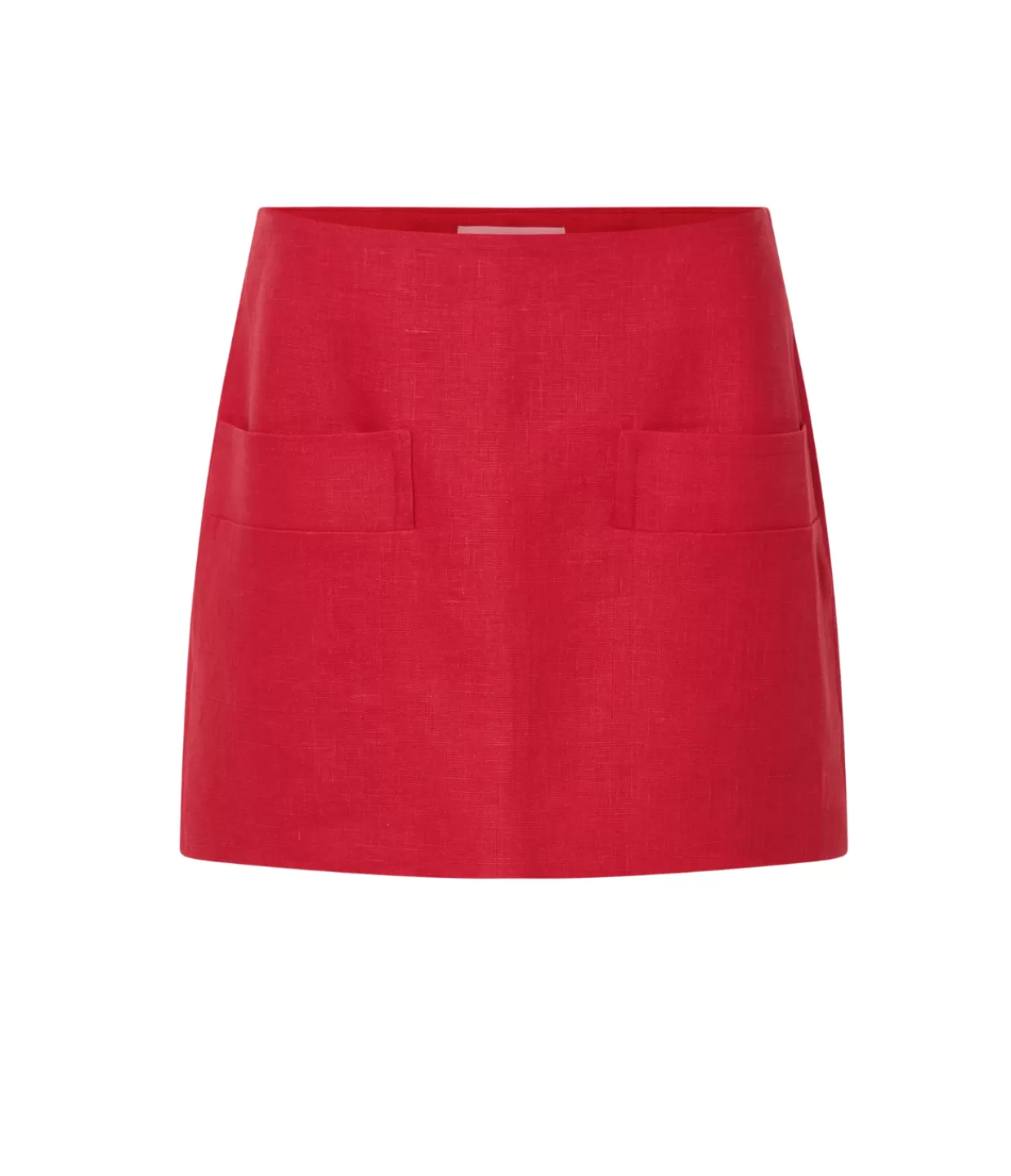 Online Pocket Detail Mini Skirt In Red Skirts