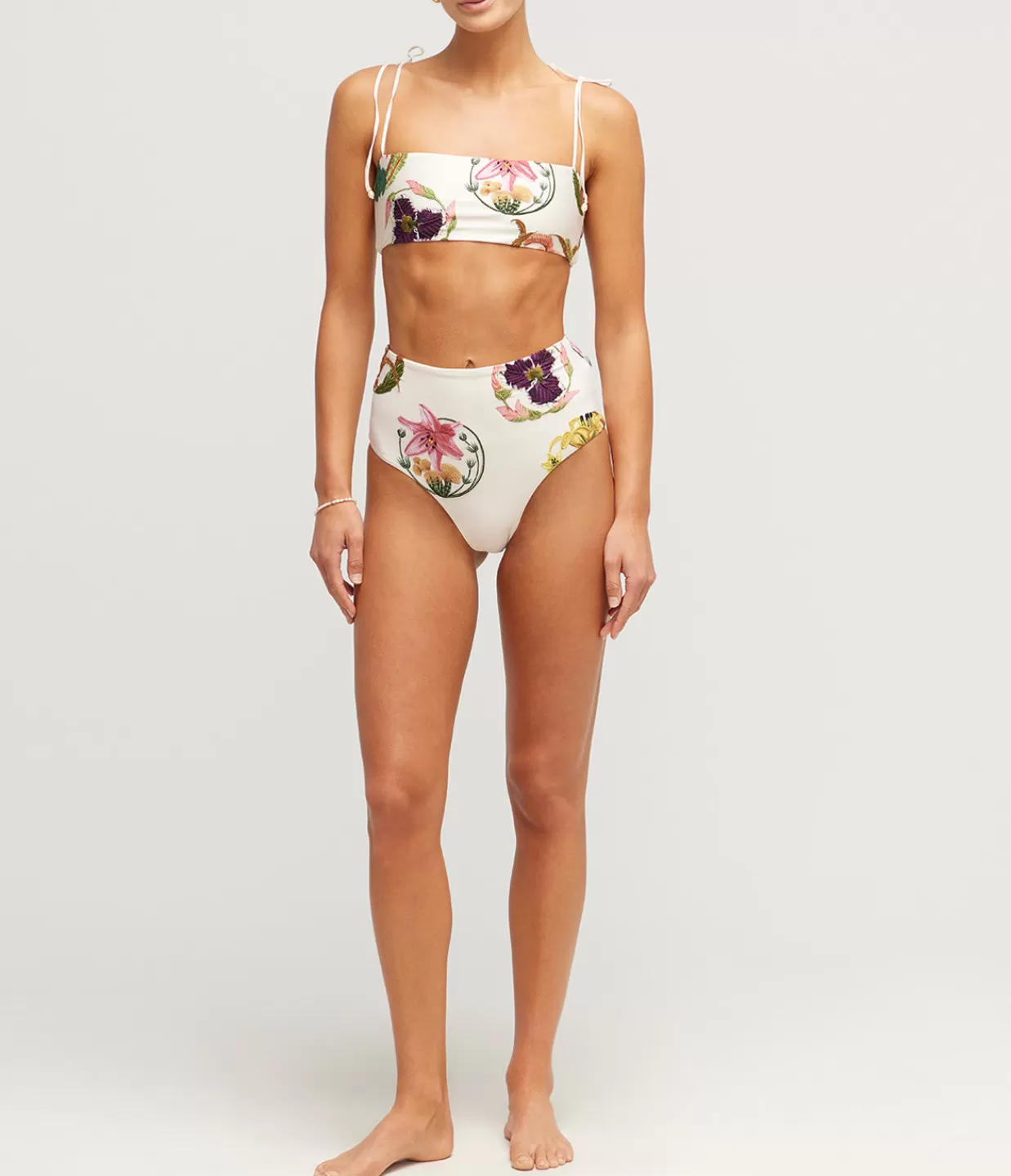 Fashion Primavera Bikini Top In Marina Swim & Resortwear