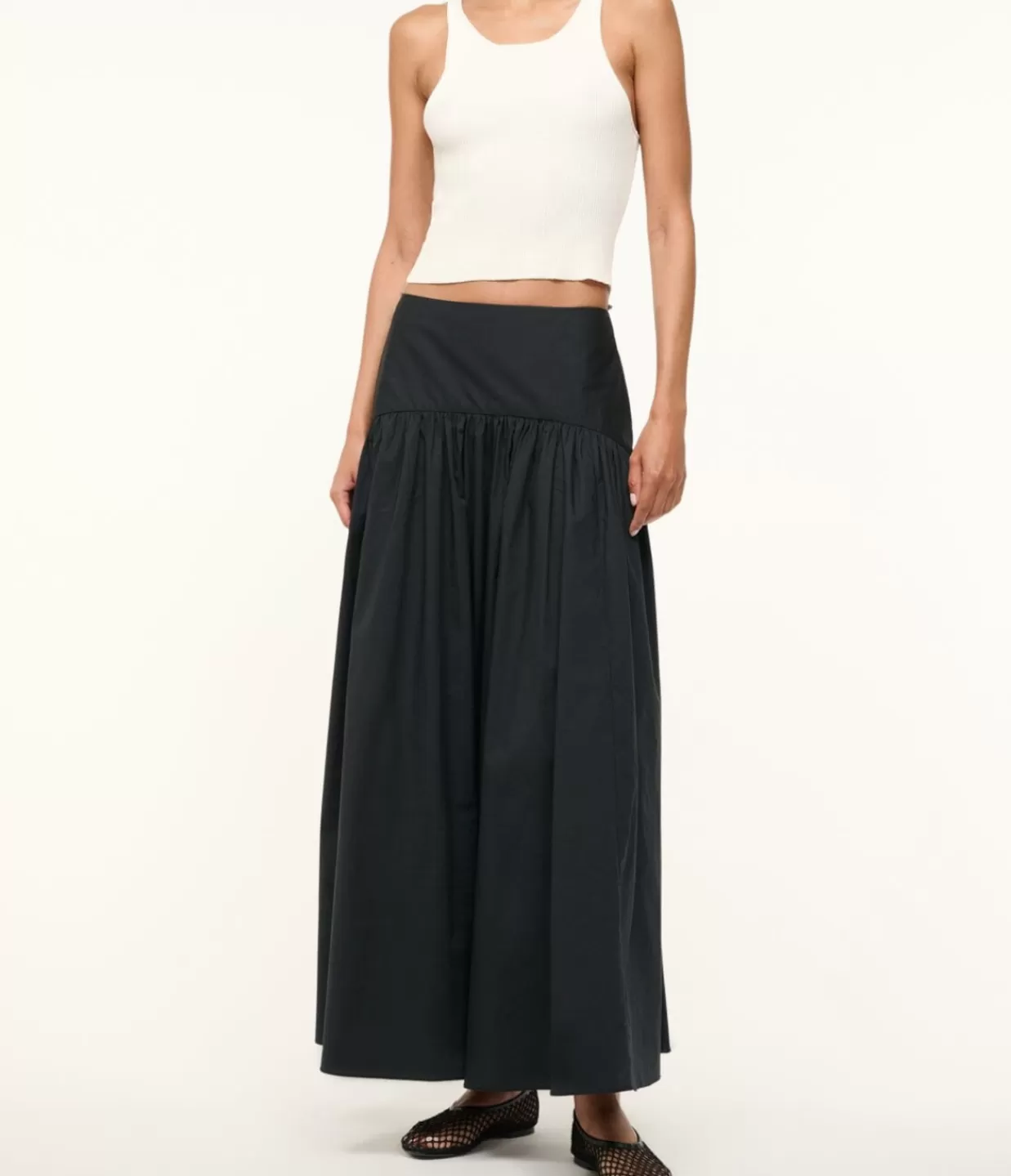 Best Procida Maxi Skirt In Black Skirts