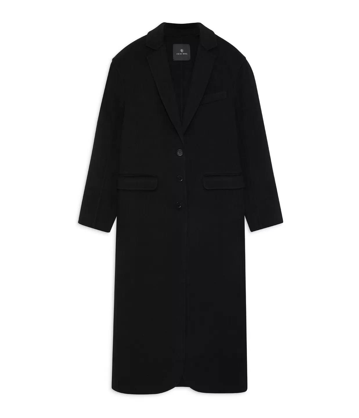 Best Quinn Cashmere Blend Coat In Black Jackets & Outerwear