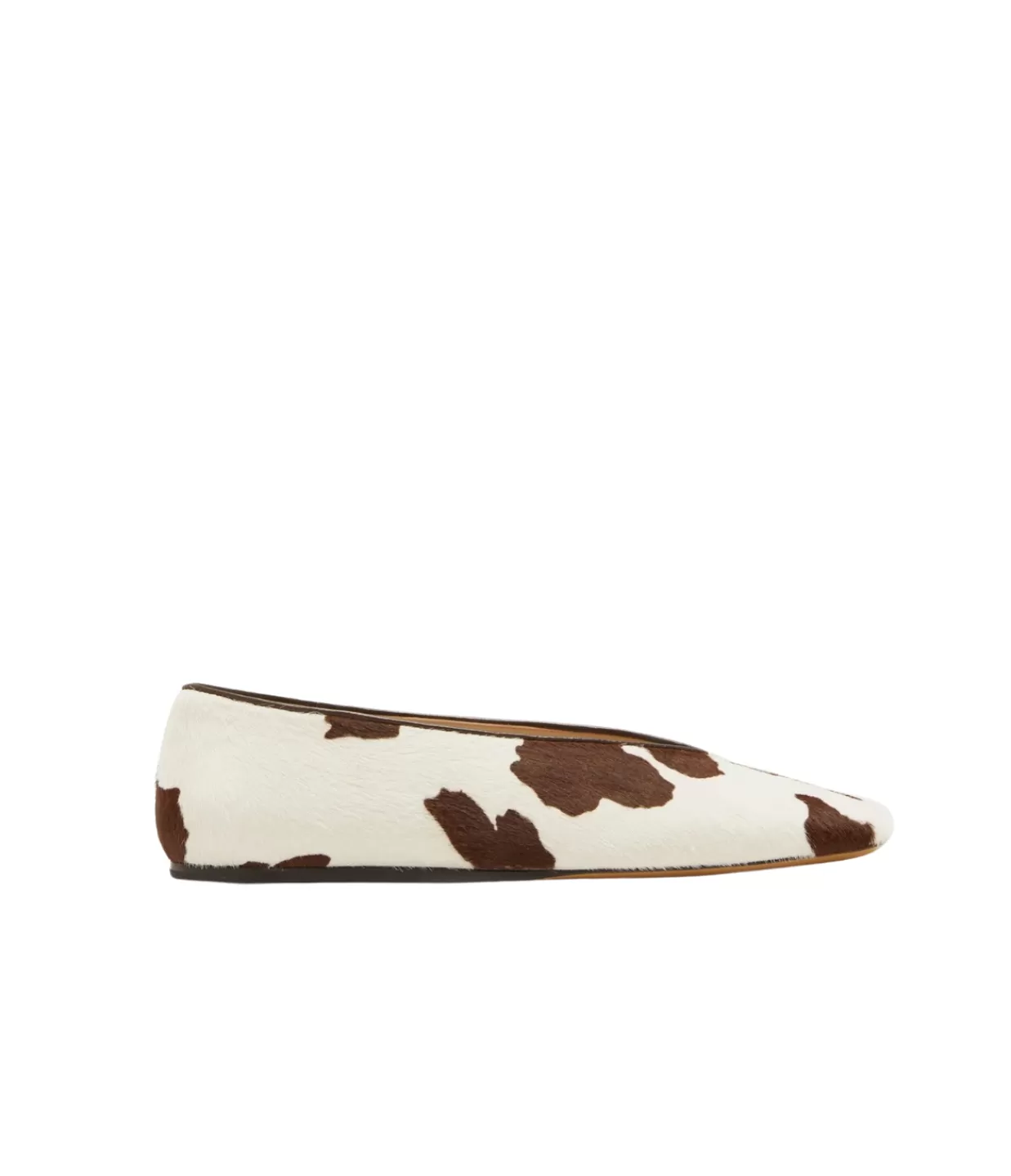 Store Regency Calf Hair Slipper In Cow Flat Shoes