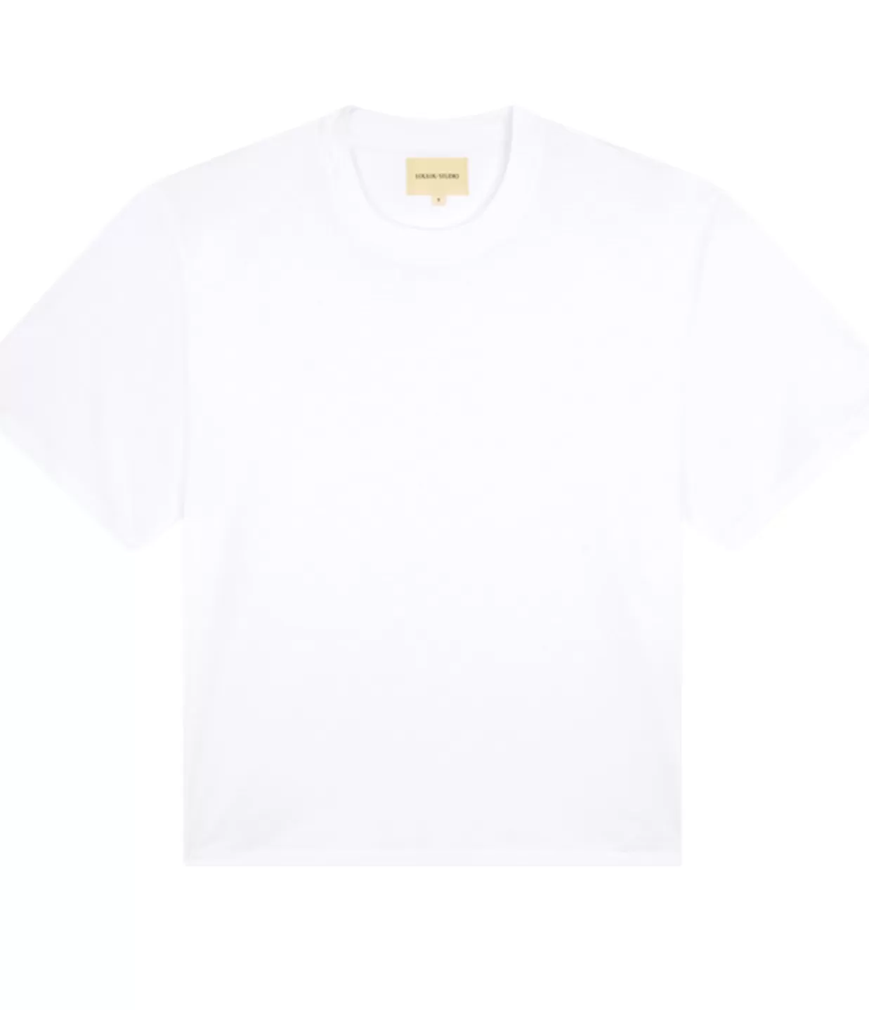 Shop Round Neck T-Shirt In White T-Shirts & Tanks