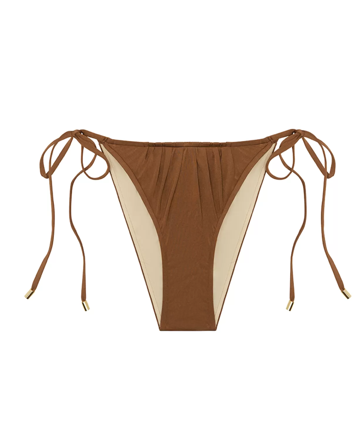 Sale Ruched String Pant In Maple Swim & Resortwear