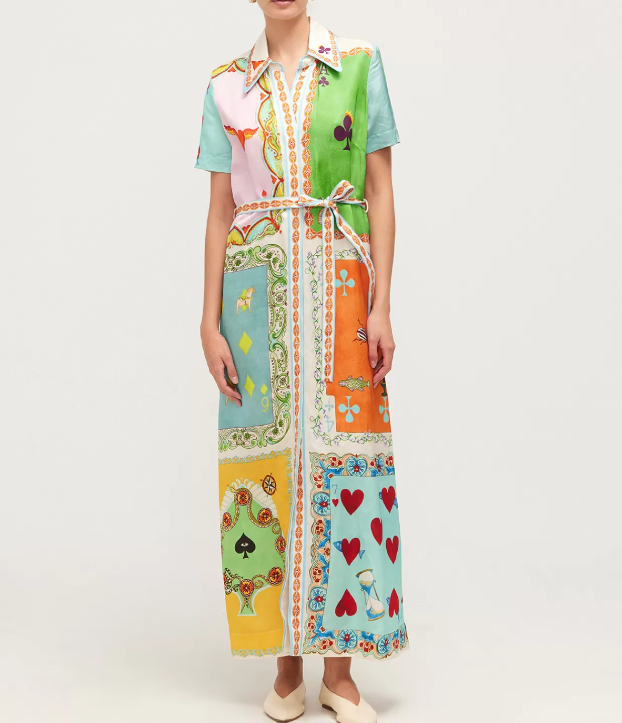 Discount Rummy Shirt Dress In Multi Dresses