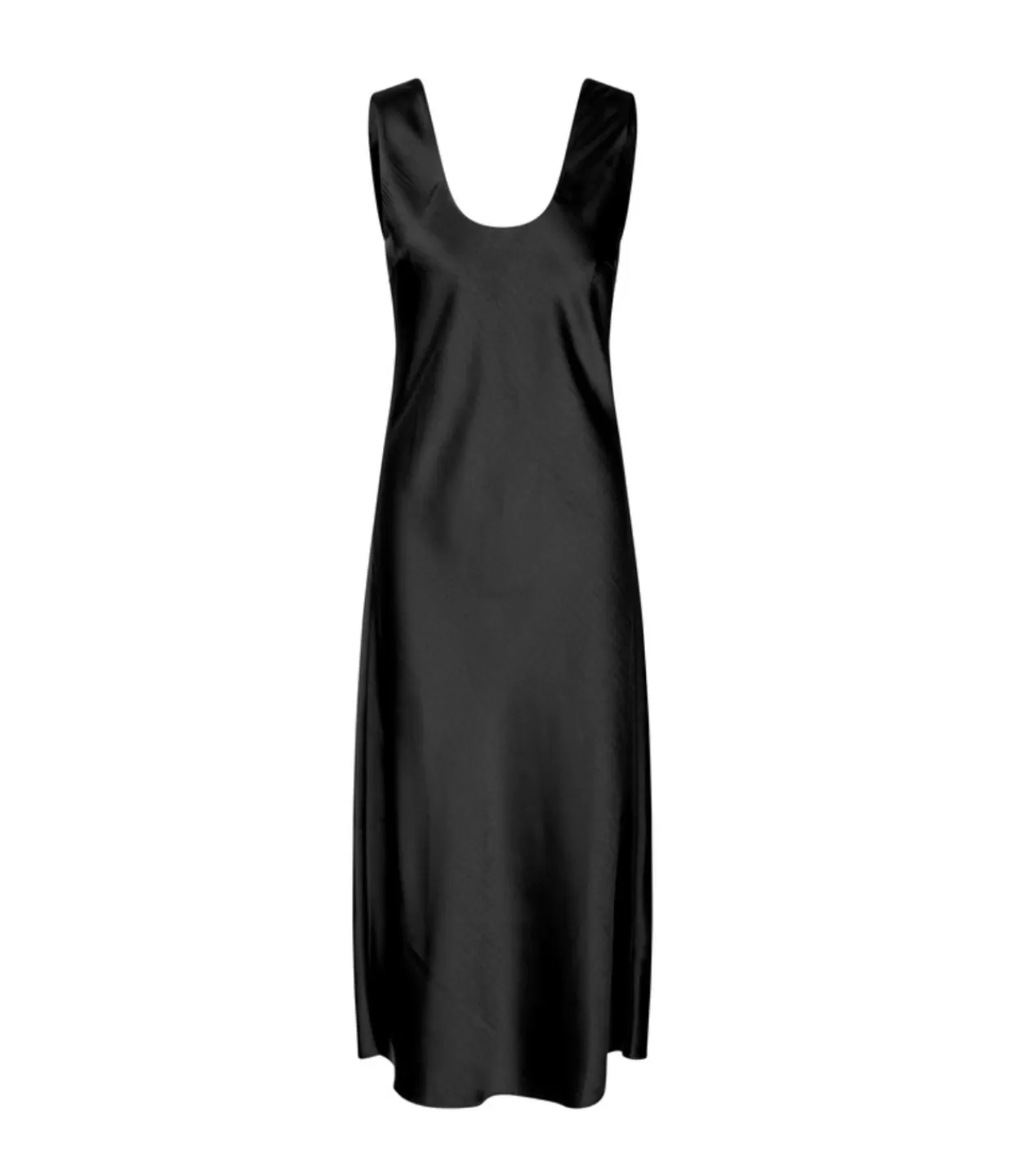 New Sasumma Slip Dress In Black Dresses