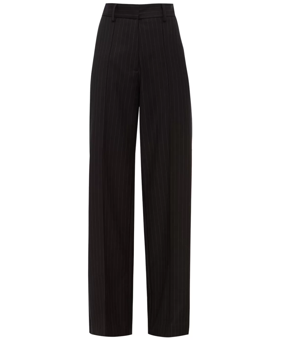 Discount Slouch Straight Leg Trouser In Navy Pants