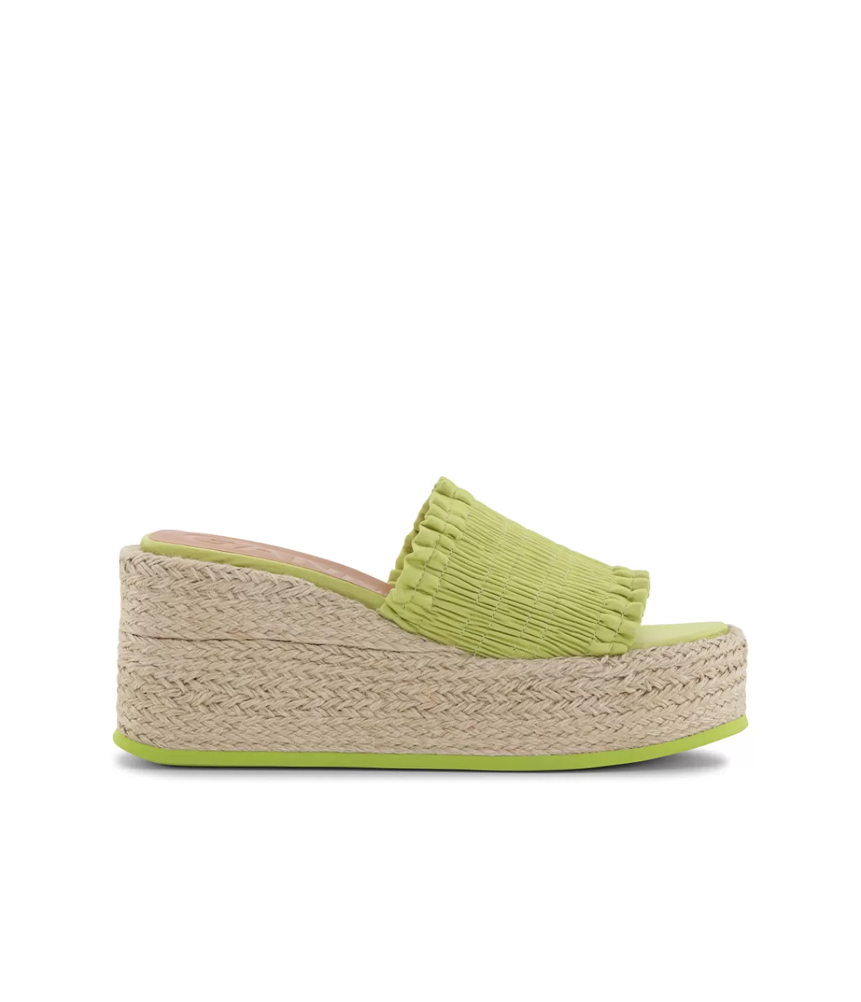 Cheap Smock Espadrille Wedge Sandal In Tender Shoots Heels & Pumps