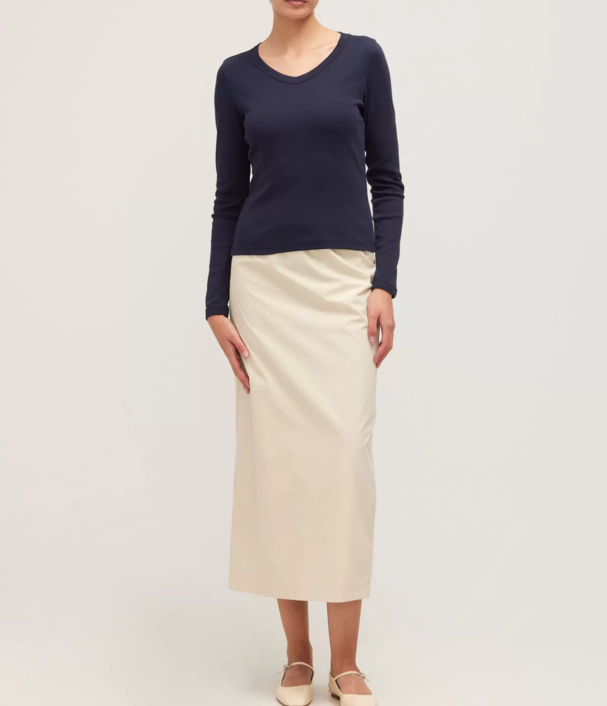 Best Sale Sophia Maxi Skirt In Bone Skirts