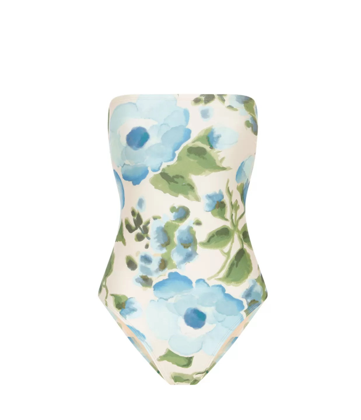 Hot Strapless One Piece In Isles Swim & Resortwear