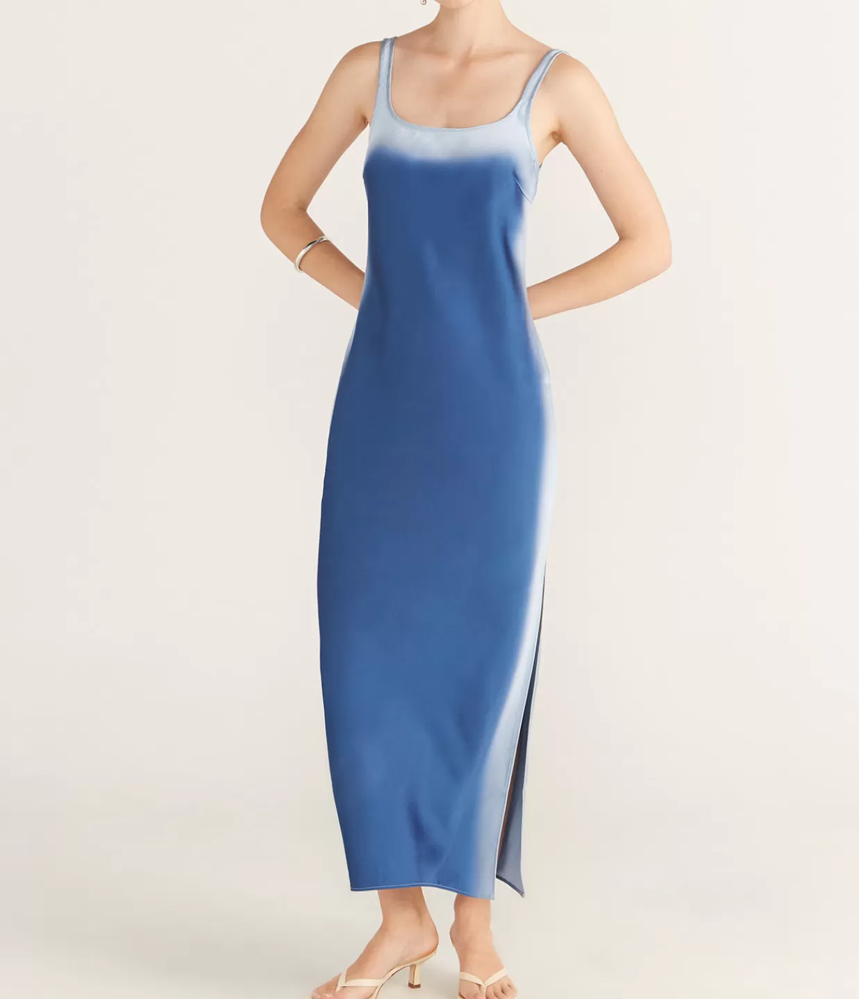 Sale Sunna Slip Dress In Sky Ombre Dresses