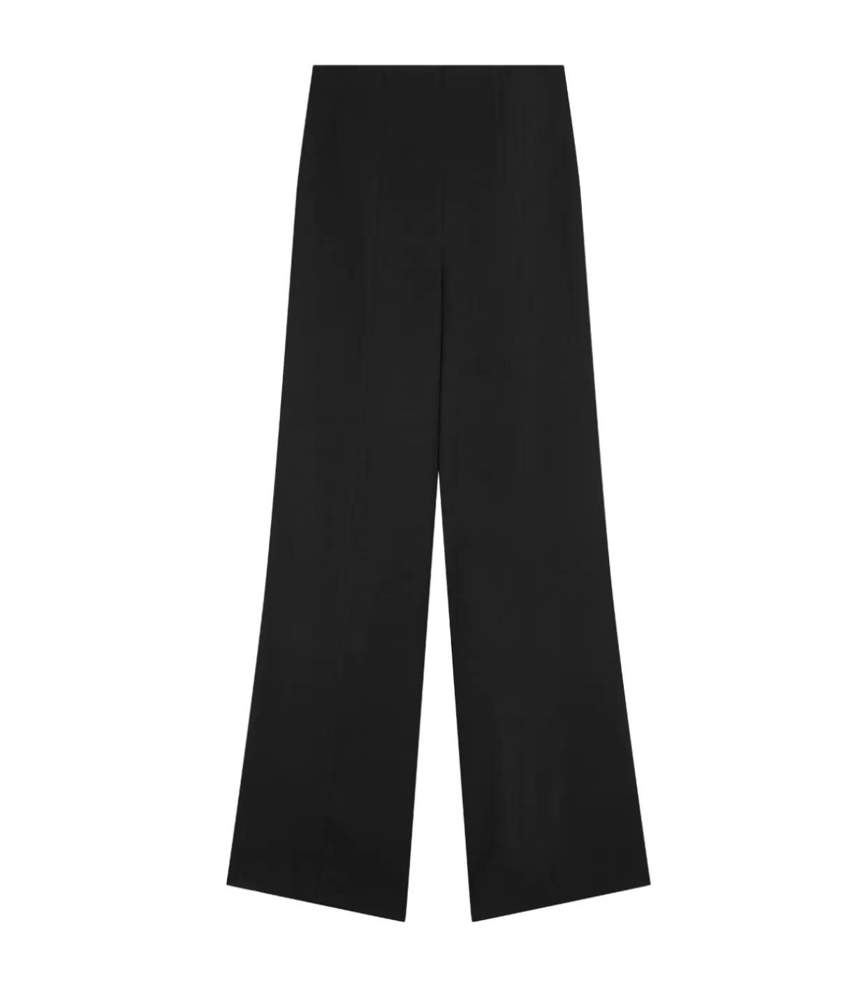 Online Talia Straight Leg Wool Pants In Black Pants