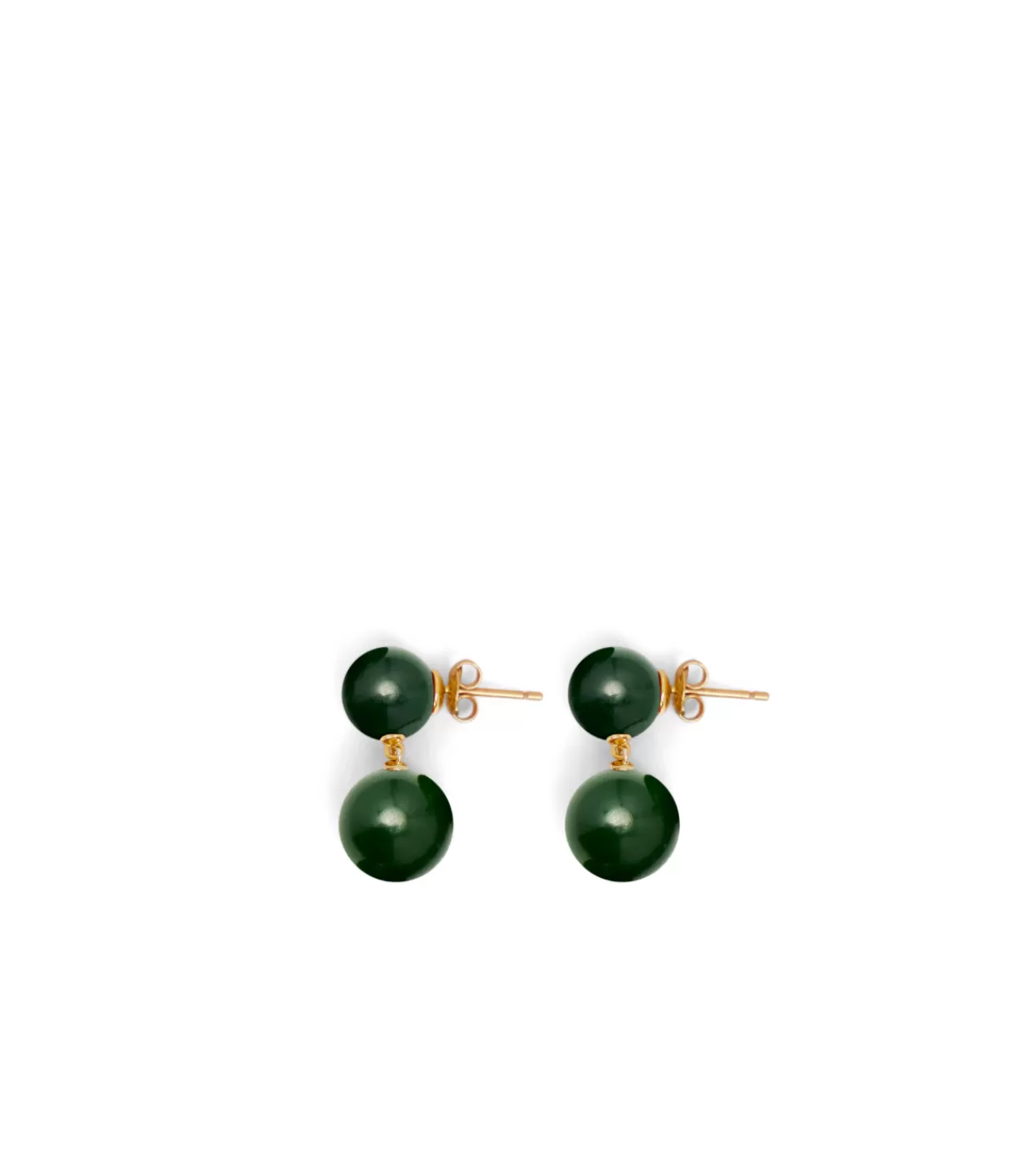 Discount The Hannah Earrings In Green Agate Jewellery | Earrings