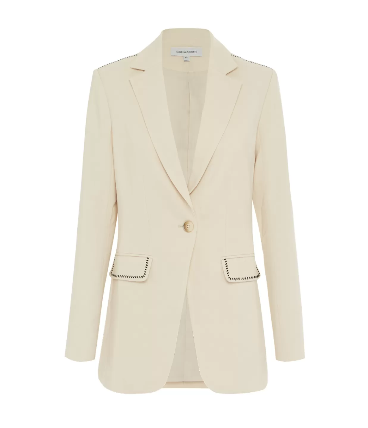 Discount The Harlow Blazer In Clay Jackets & Outerwear