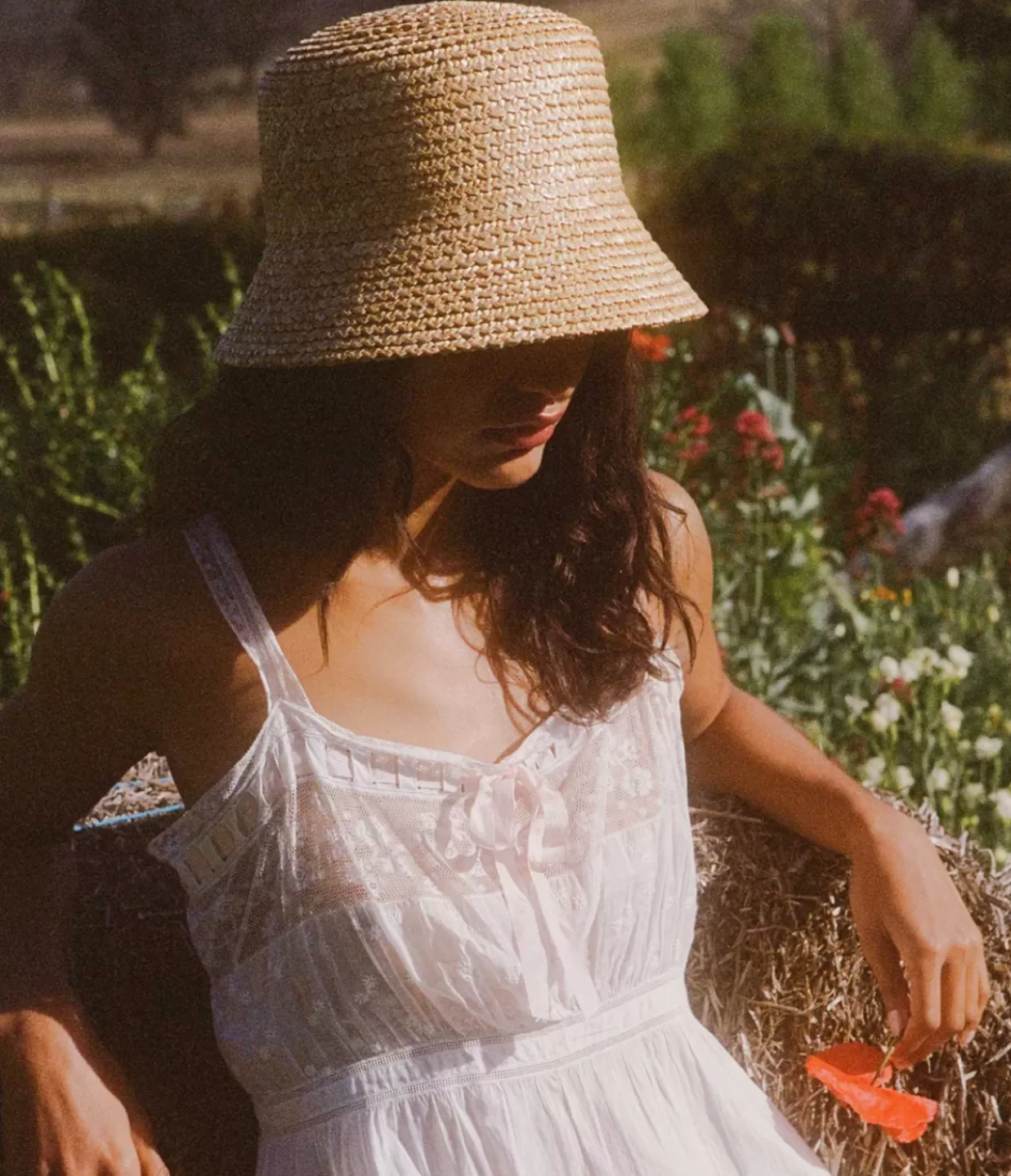 Clearance The Inca Criss Cross Bucket Hat In Natural Hats