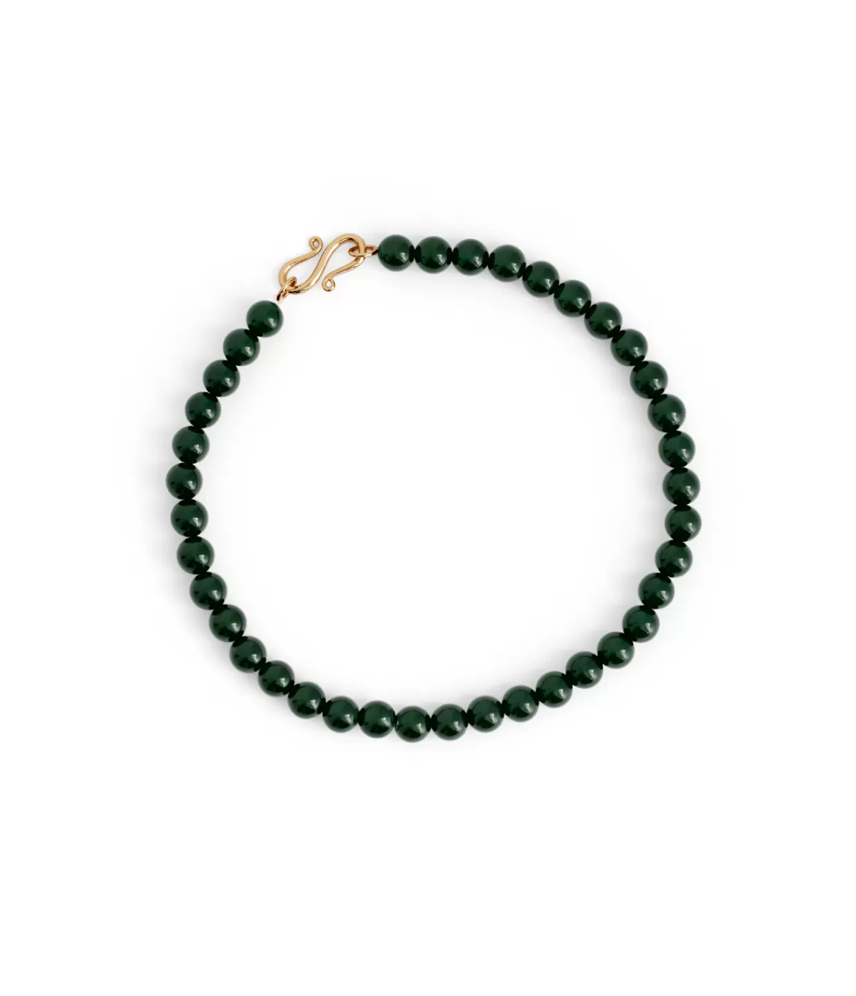 Clearance The Mary Necklace In Green Agate Jewellery | Necklaces