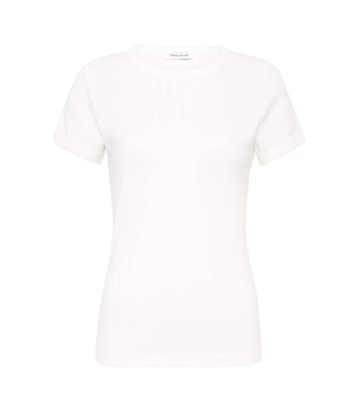 Outlet The Pointelle Tee In White T-Shirts & Tanks