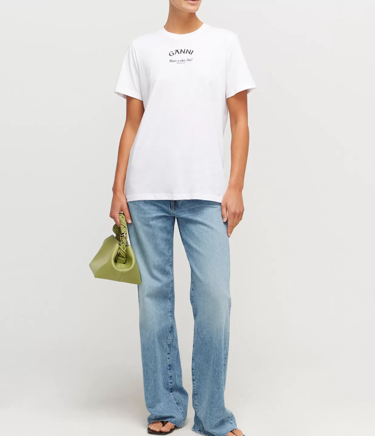 Hot Thin Jersey Relaxed T-shirt In Bright White T-Shirts & Tanks