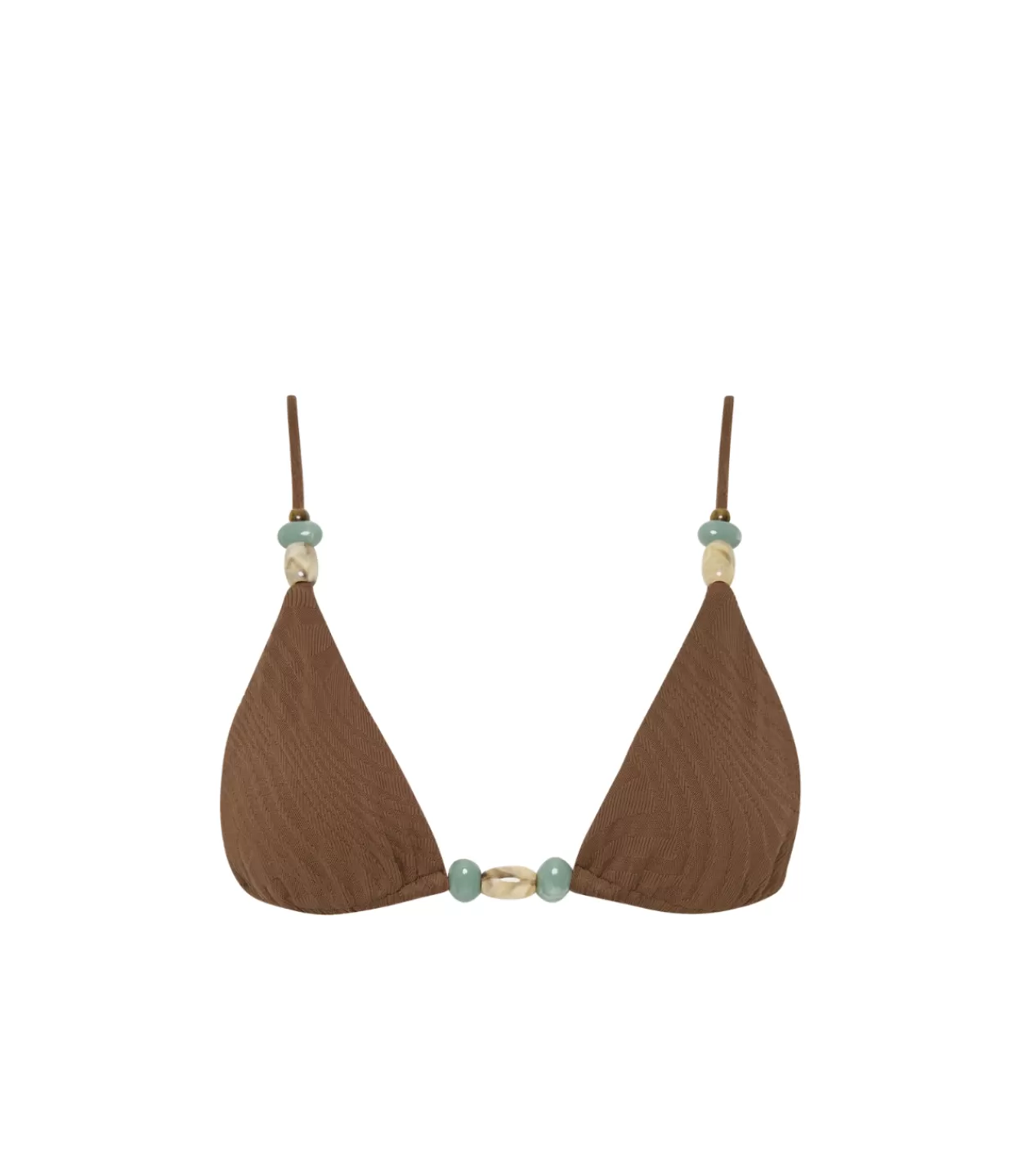 Cheap Tony Bikini Top In Cocoa Swim & Resortwear