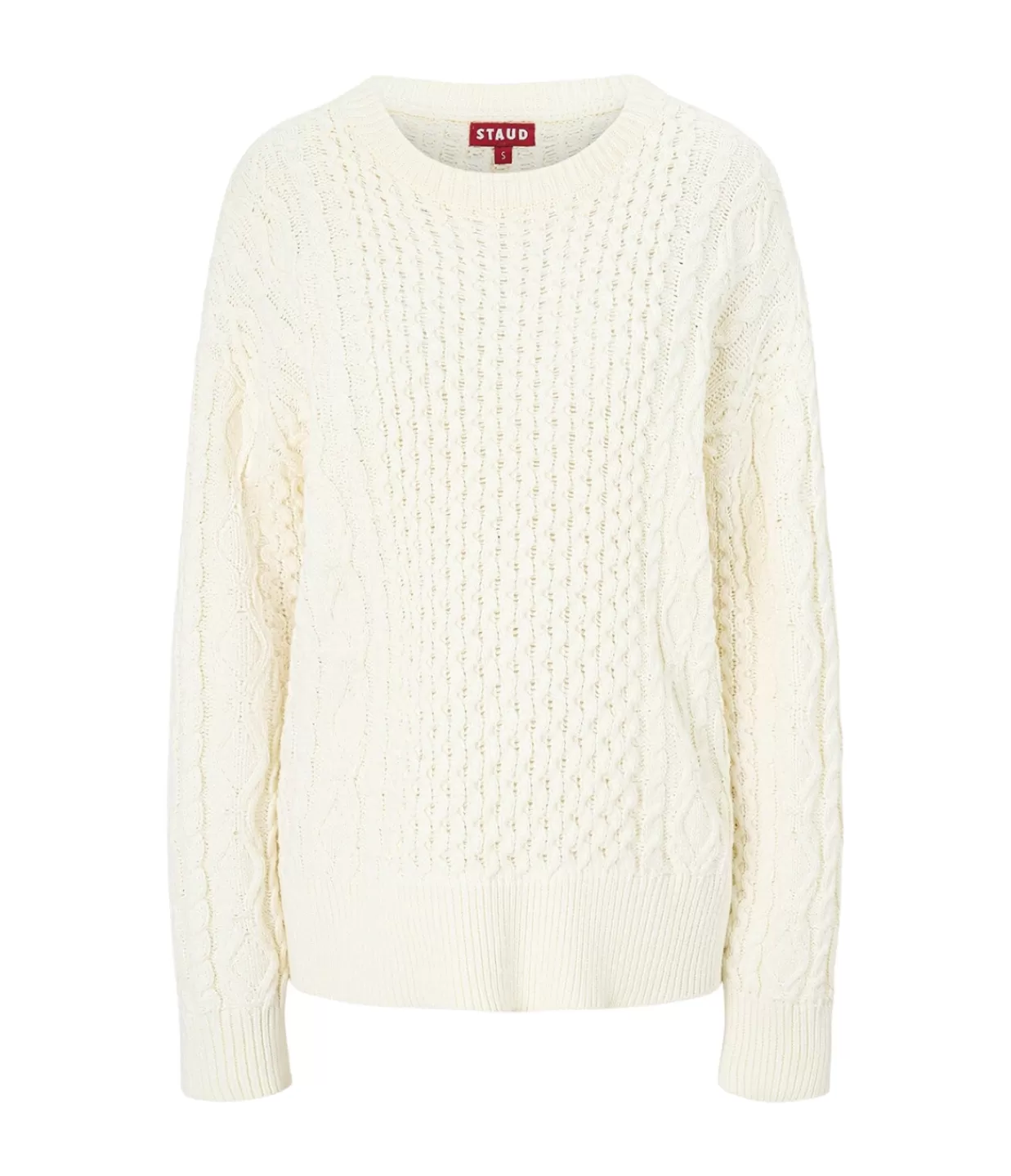 Shop Tracy Sweater In Buttercream Knitwear