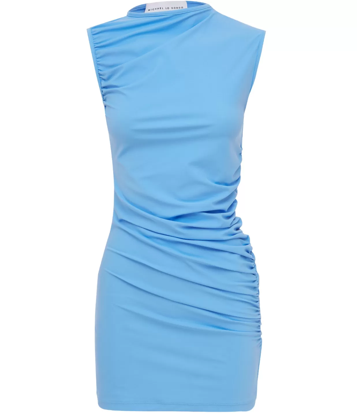 Best Sale Tuck Mini Dress In Blue Dresses